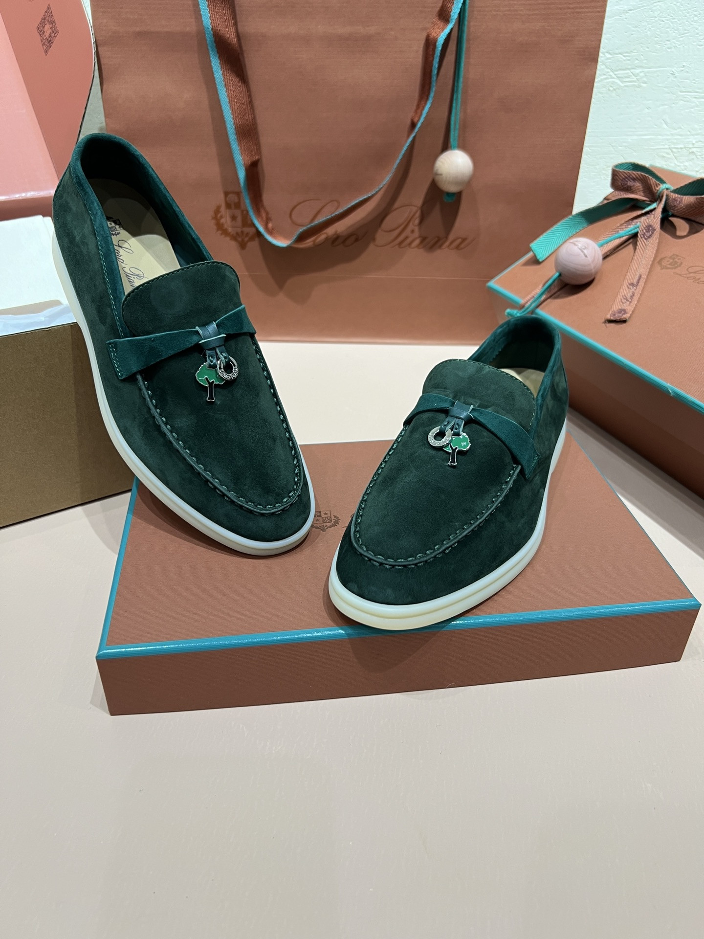 UA Loro Piana Summer Charms Walk Loafers