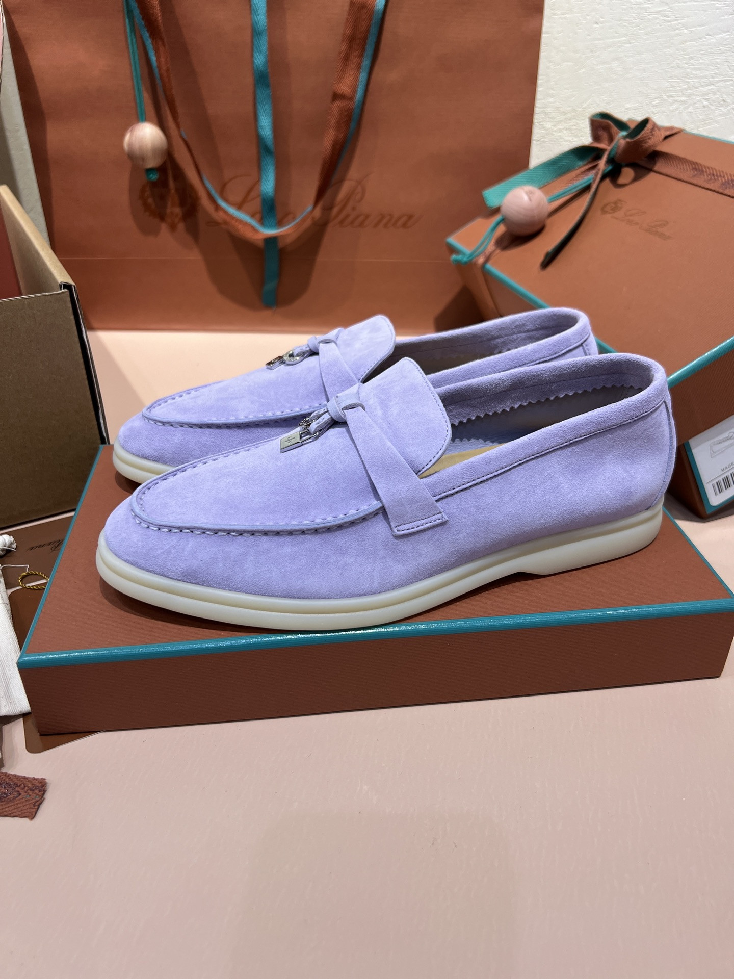 UA Loro Piana Summer Charms Walk Loafers