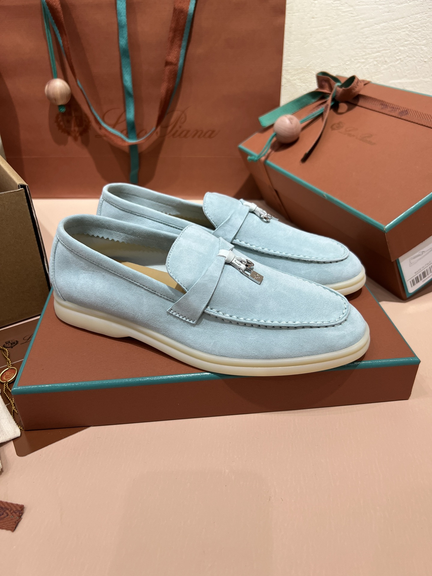 UA Loro Piana Summer Charms Walk Loafers