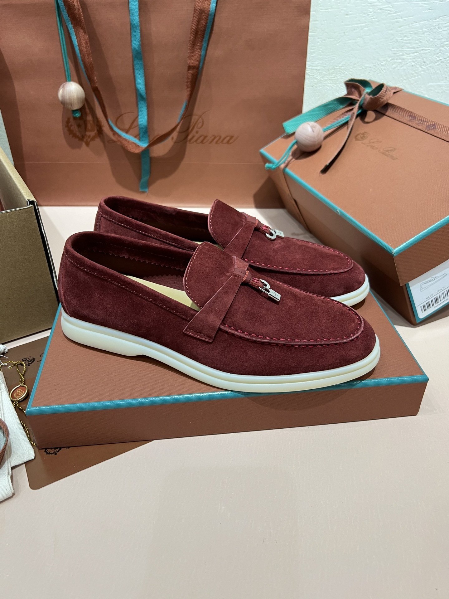 UA Loro Piana Summer Charms Walk Loafers