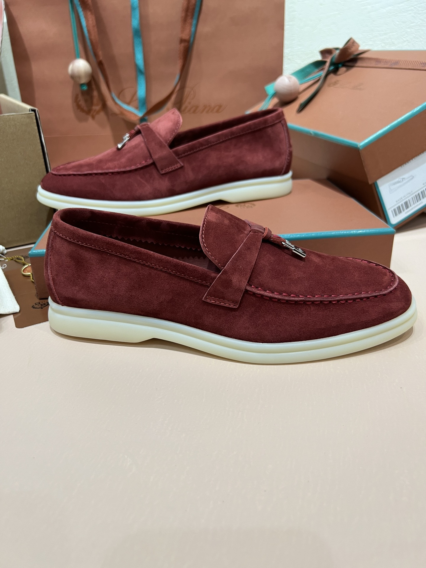 UA Loro Piana Summer Charms Walk Loafers