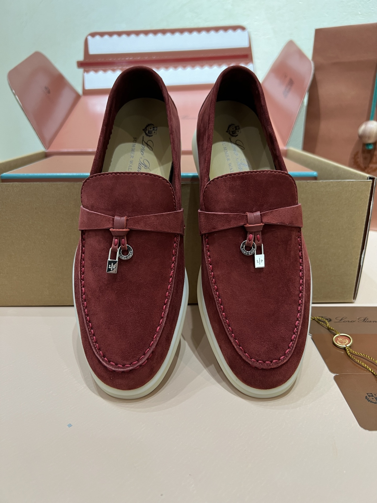 UA Loro Piana Summer Charms Walk Loafers
