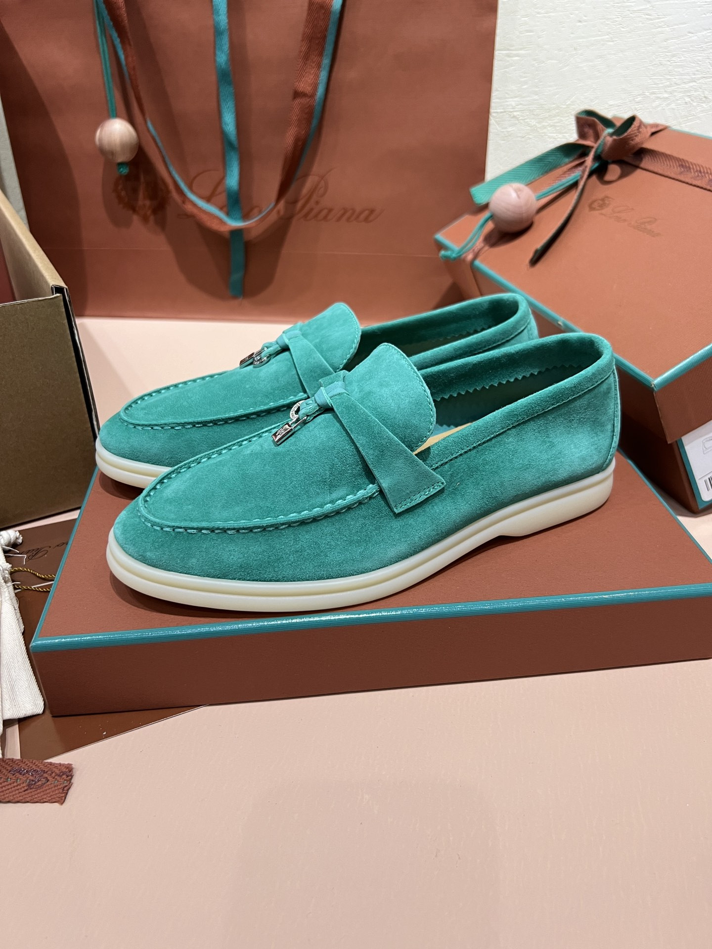 UA Loro Piana Summer Charms Walk Loafers