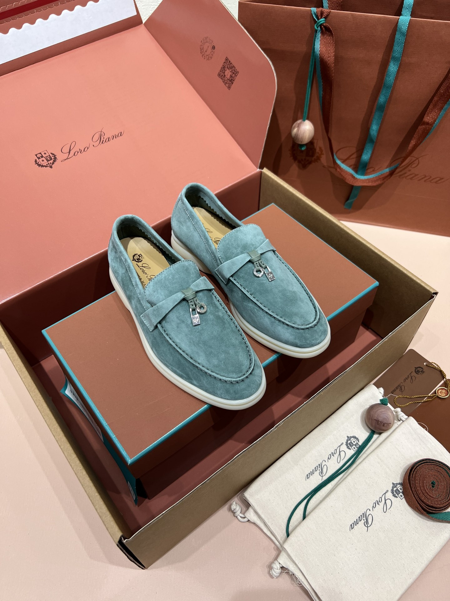 UA Loro Piana Summer Charms Walk Loafers