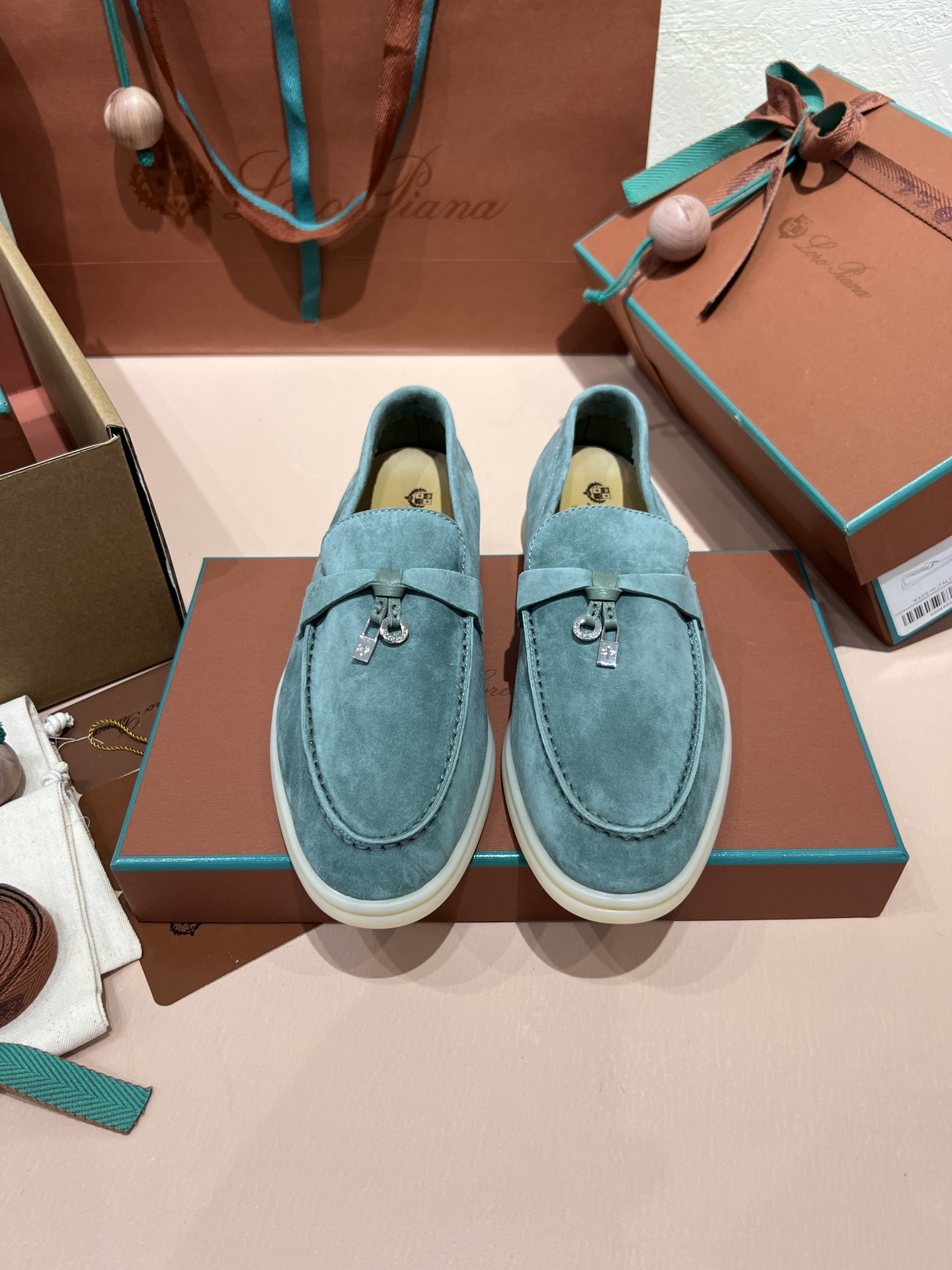 UA Loro Piana Summer Charms Walk Loafers
