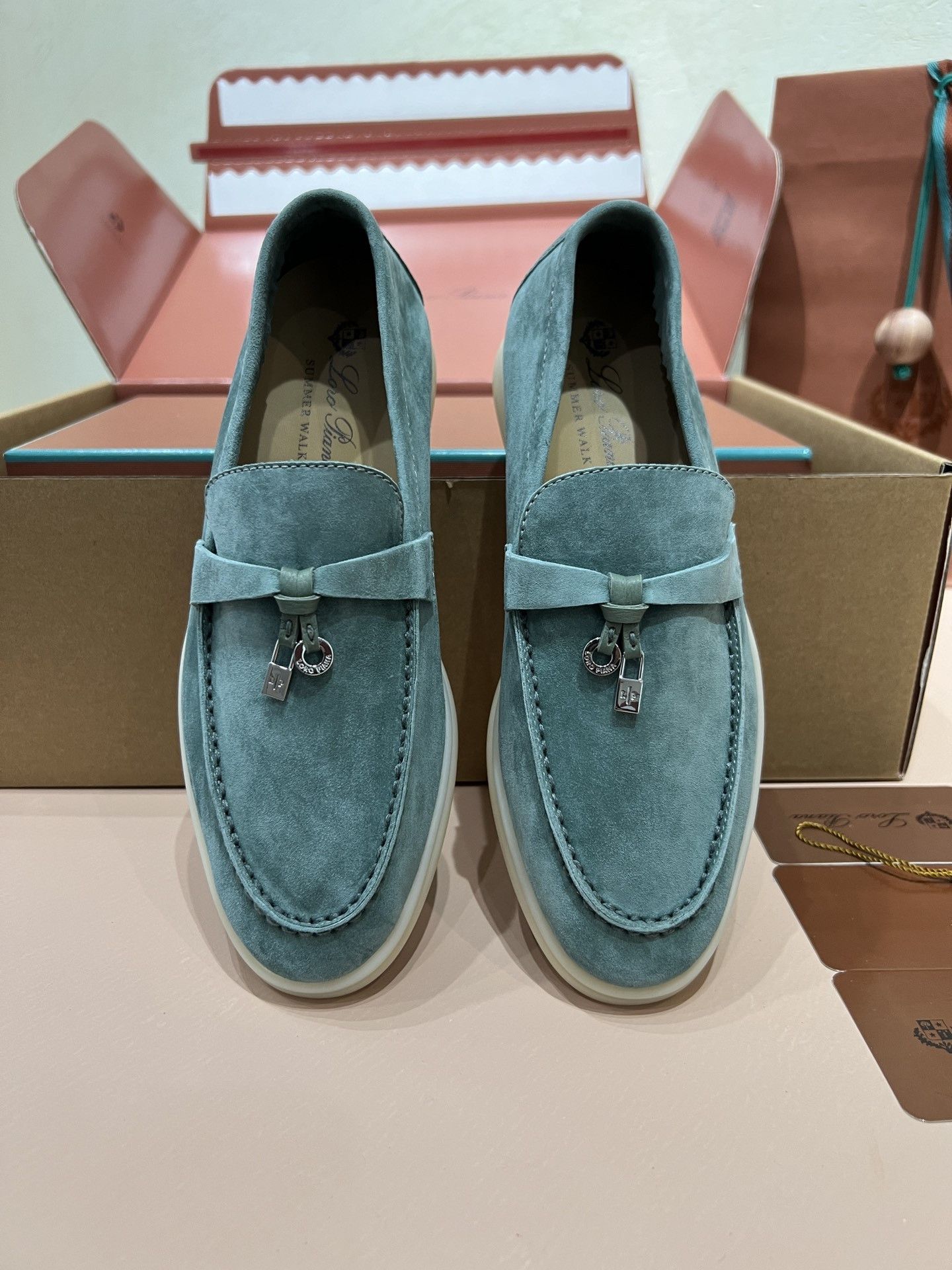 UA Loro Piana Summer Charms Walk Loafers
