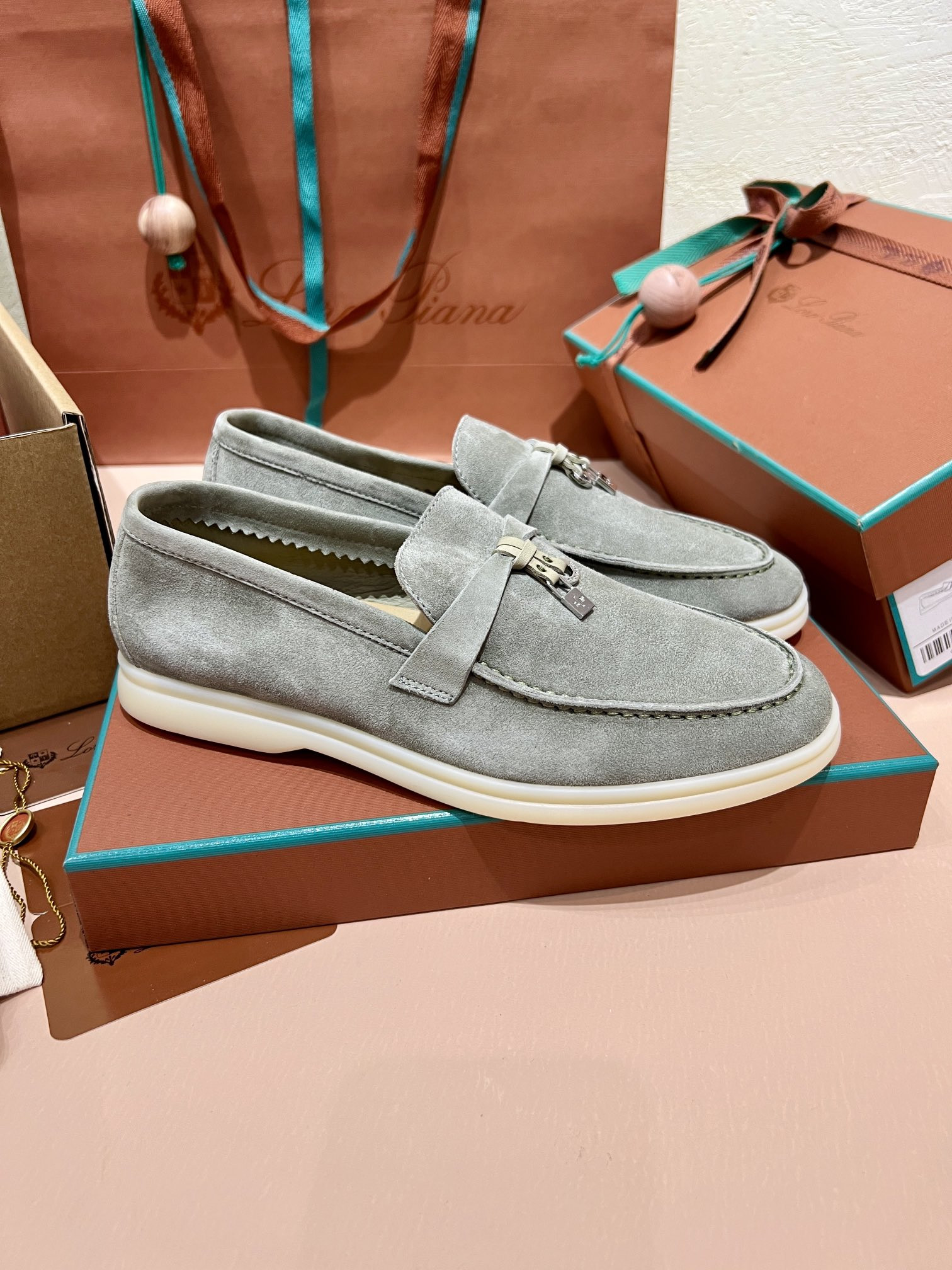 UA Loro Piana Summer Charms Walk Loafers