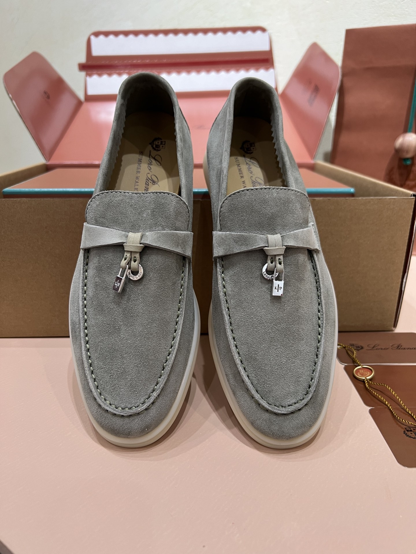 UA Loro Piana Summer Charms Walk Loafers