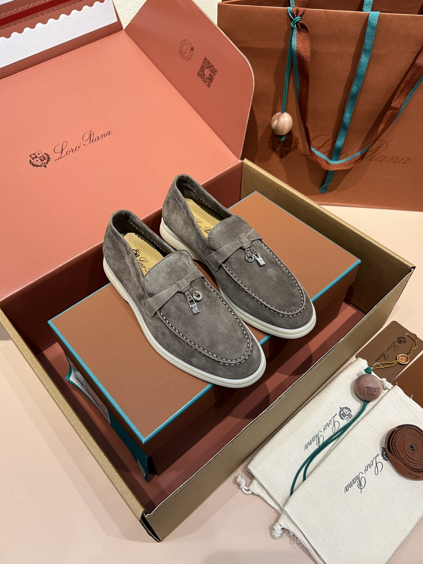 UA Loro Piana Summer Charms Walk Loafers