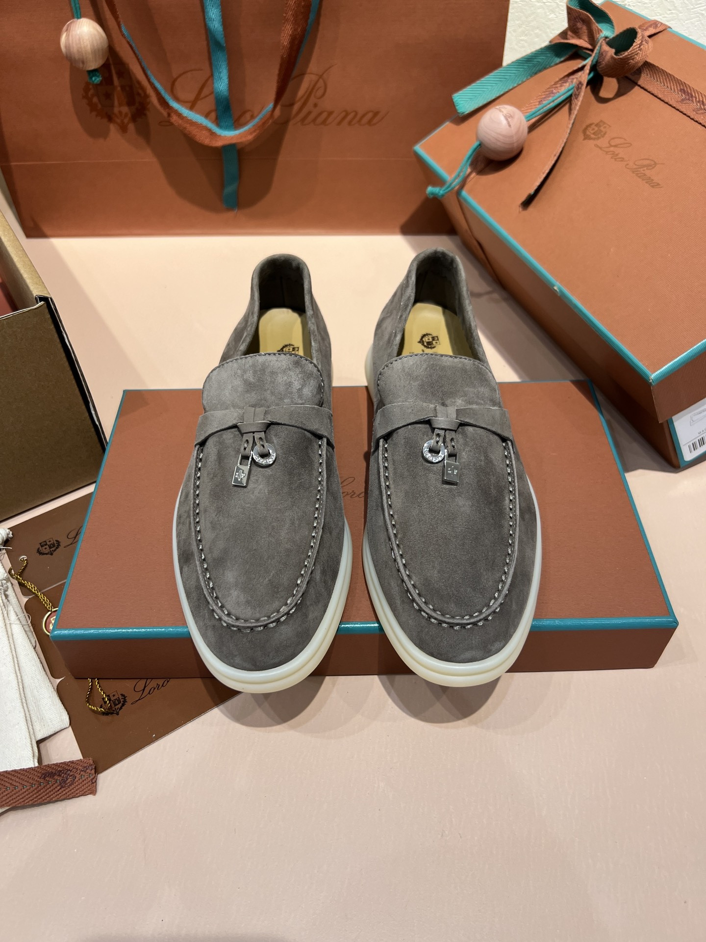 UA Loro Piana Summer Charms Walk Loafers