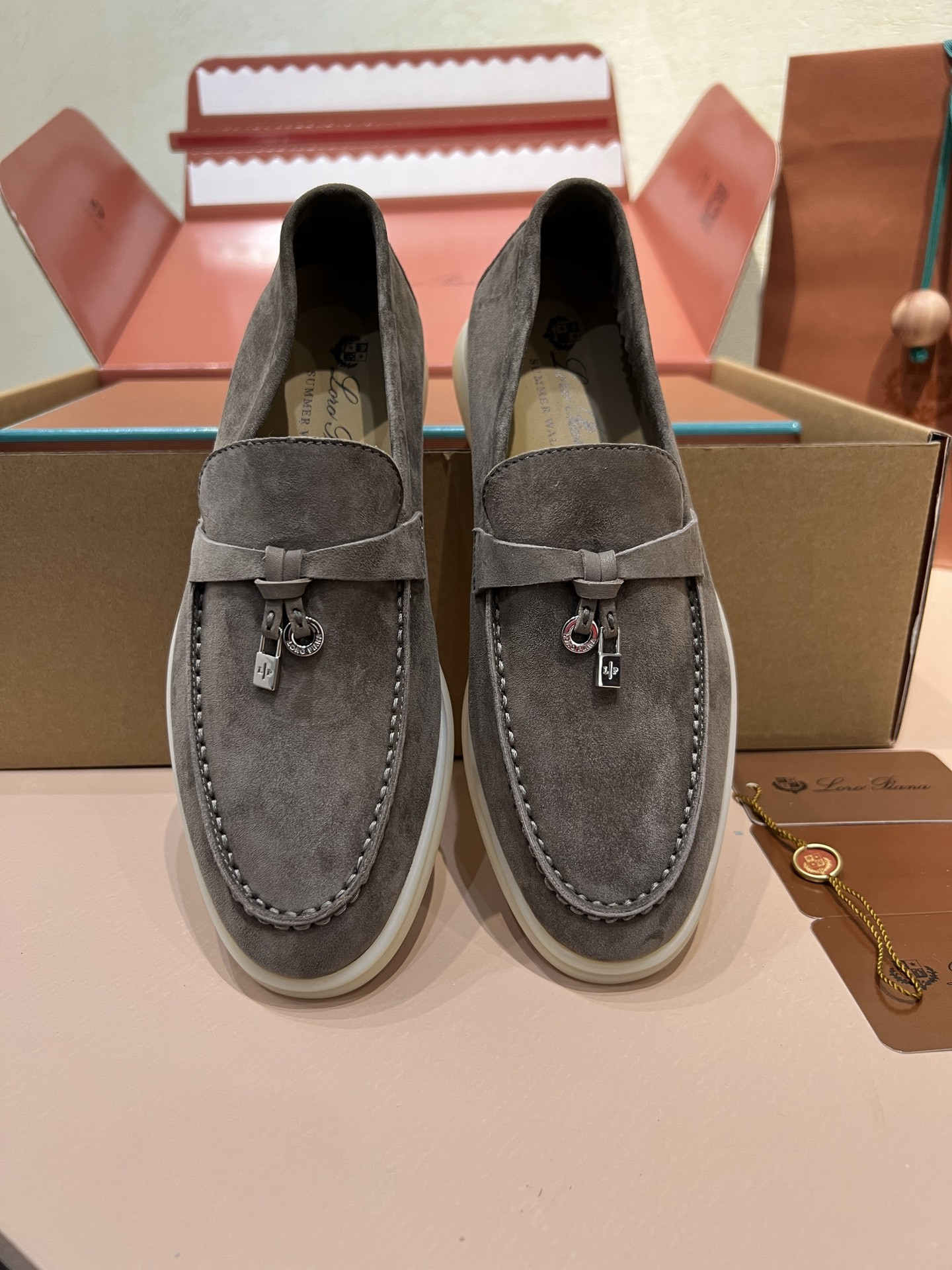 UA Loro Piana Summer Charms Walk Loafers