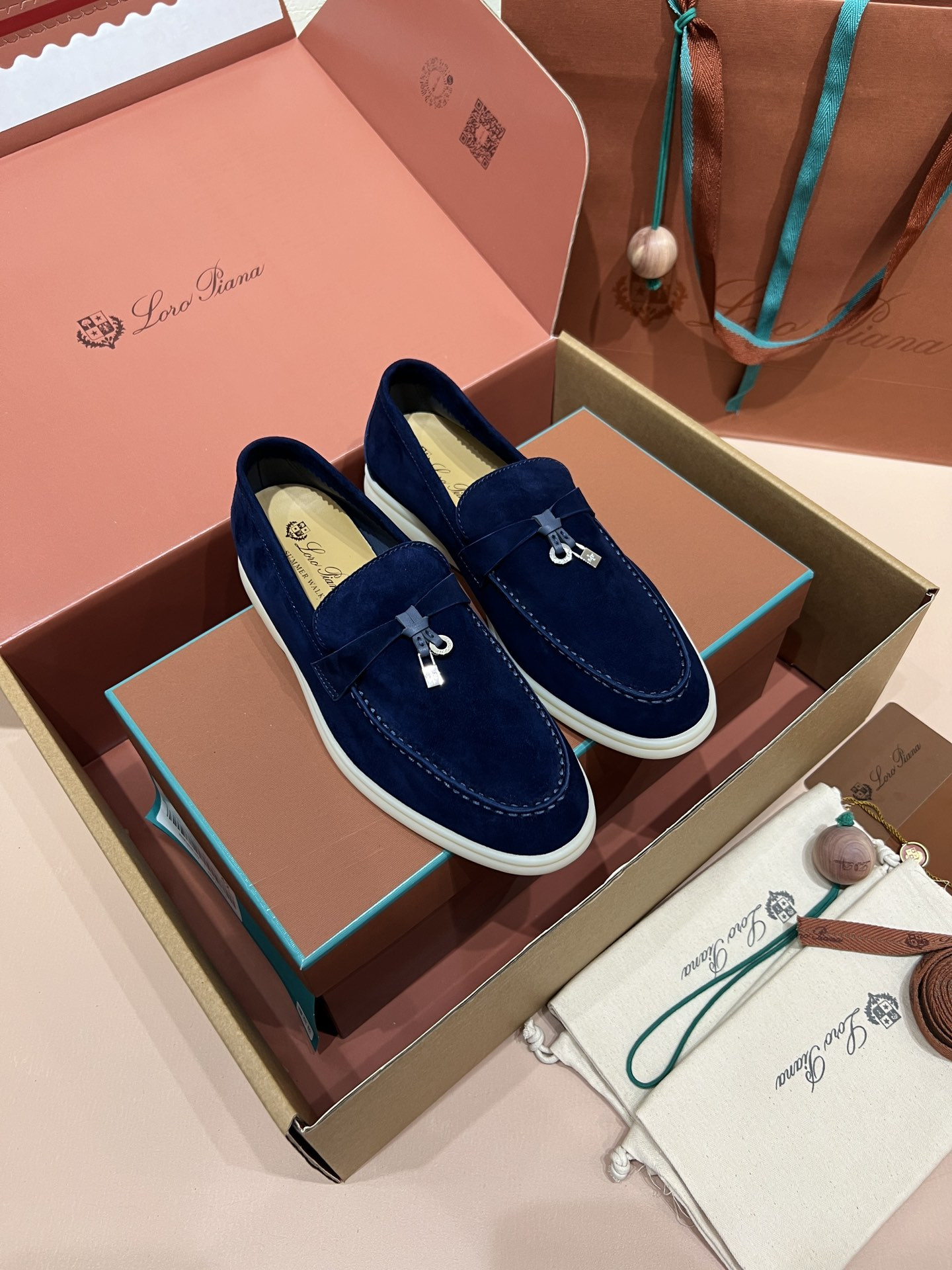 UA Loro Piana Summer Charms Walk Loafers