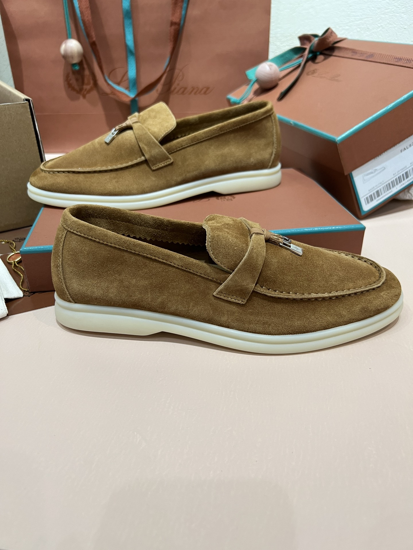 UA Loro Piana Summer Charms Walk Loafers