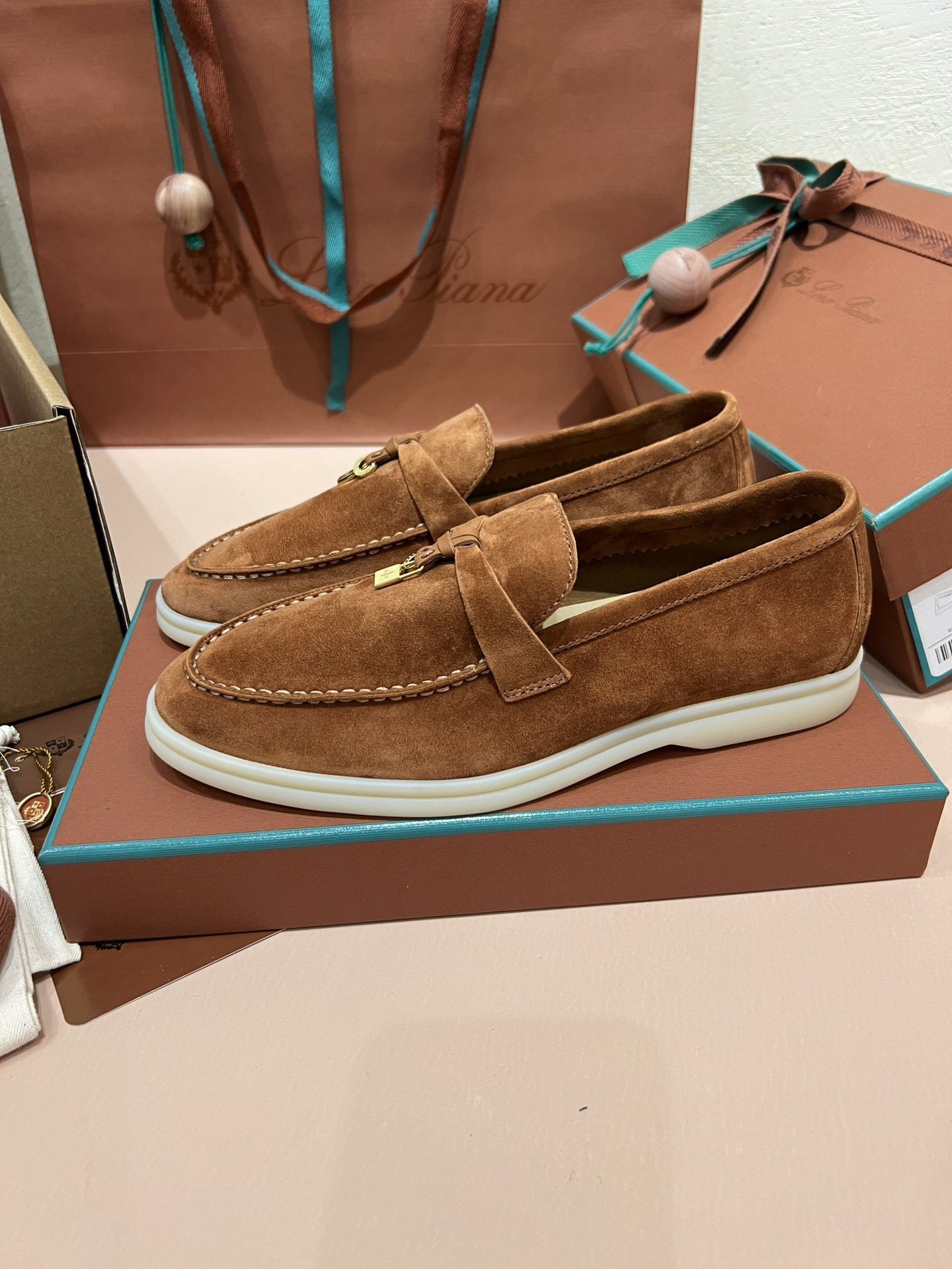 UA Loro Piana Summer Charms Walk Loafers