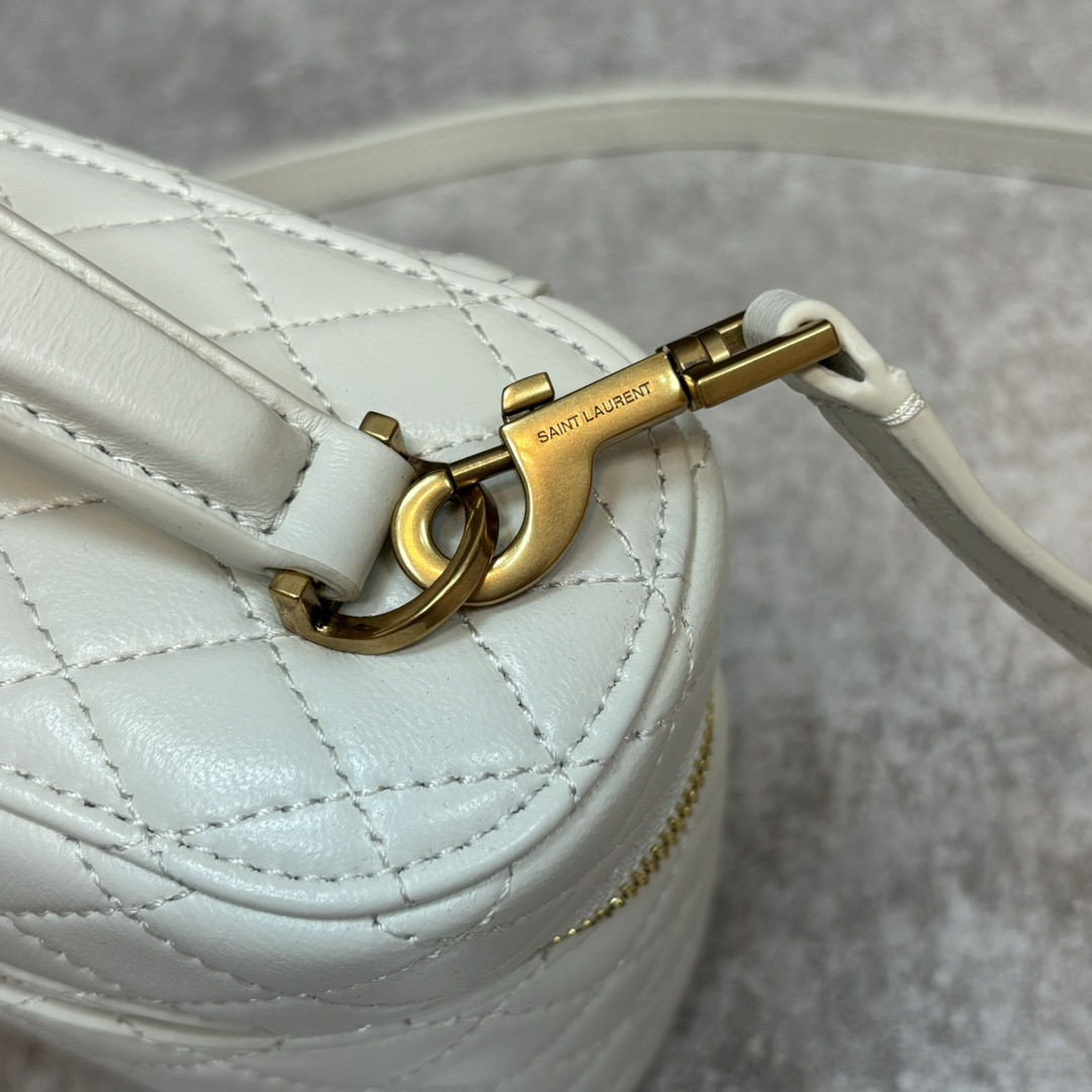 YSL GABY VANITY BAG IN LAMBSKIN 18 X 11 X 6.5 CM