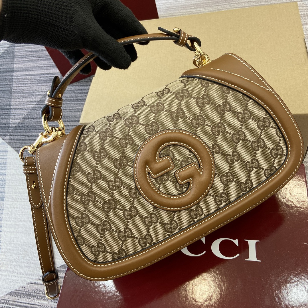 GUCCI BLONDIE Medium TOP HANDLE BAG 27x 17x 7cm