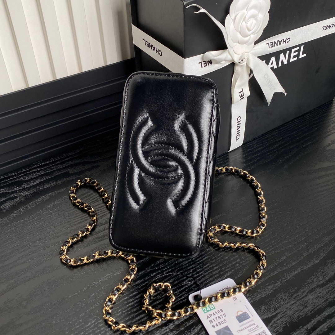 Chanel Clutch With Chain 9.5x 17x 8CM