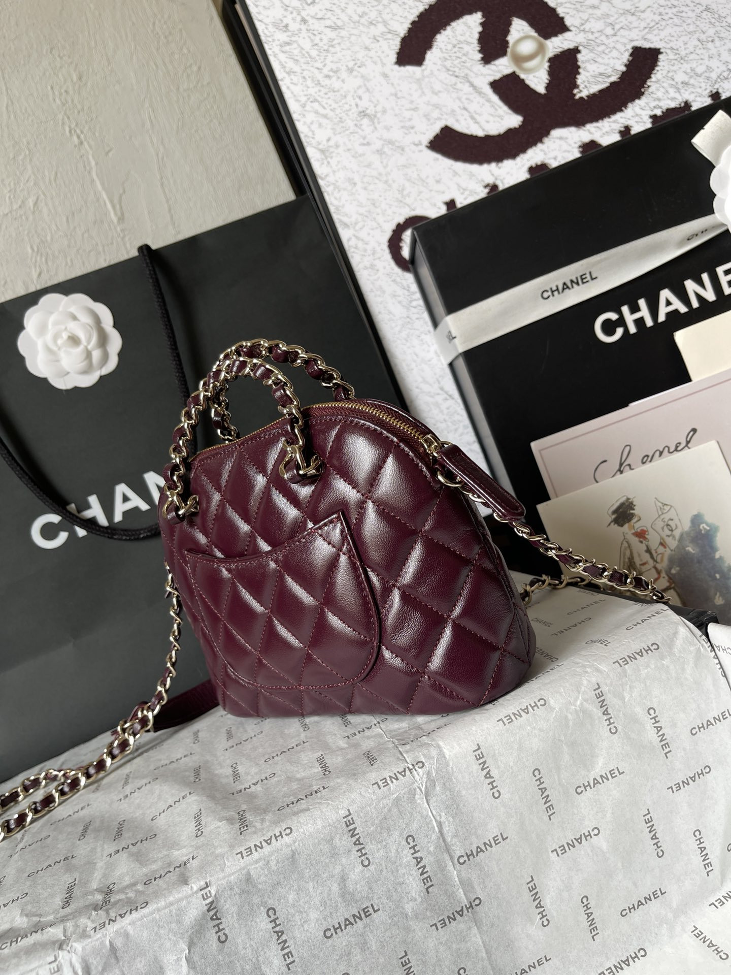 Chanel Small Shopping Bag 15x20x6CM