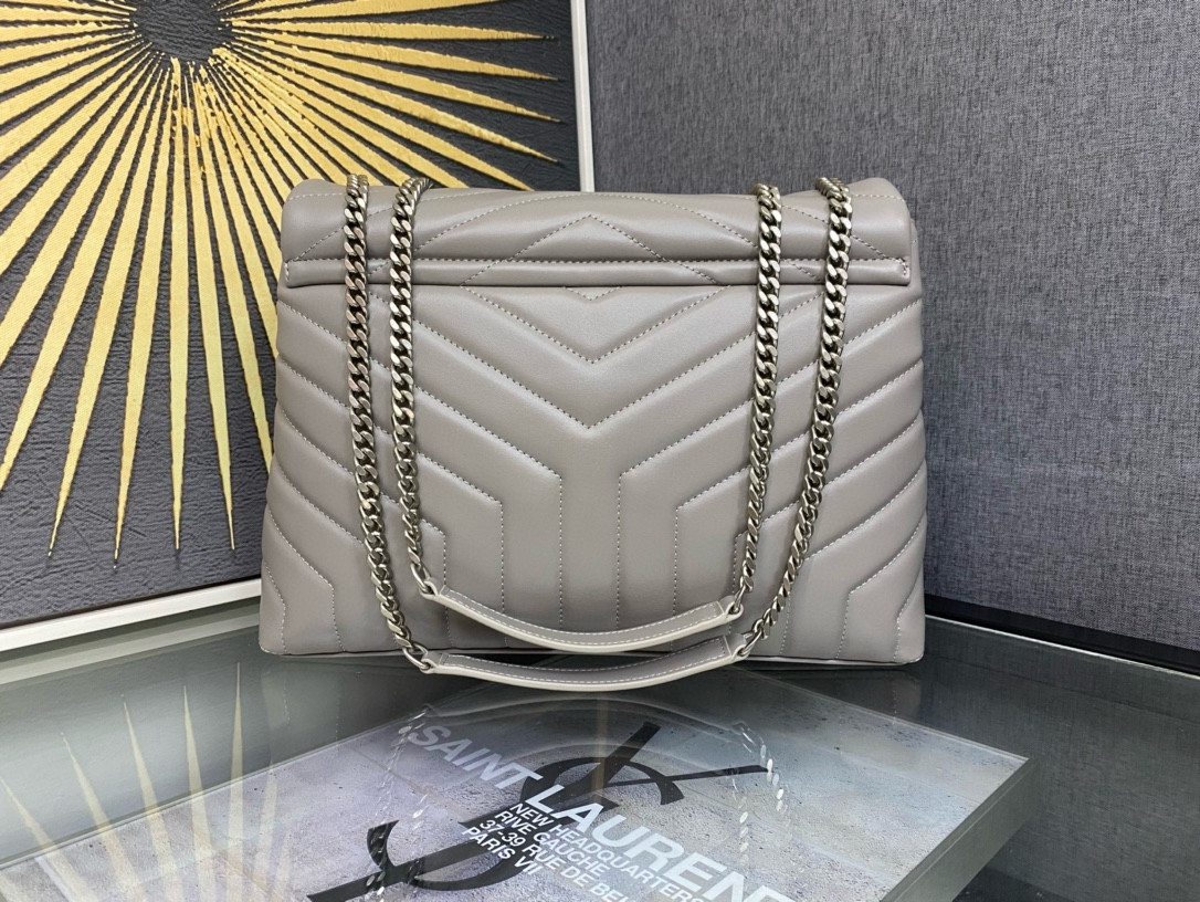 YSL LOULOU QUILTED LEATHER 32x22x9cm