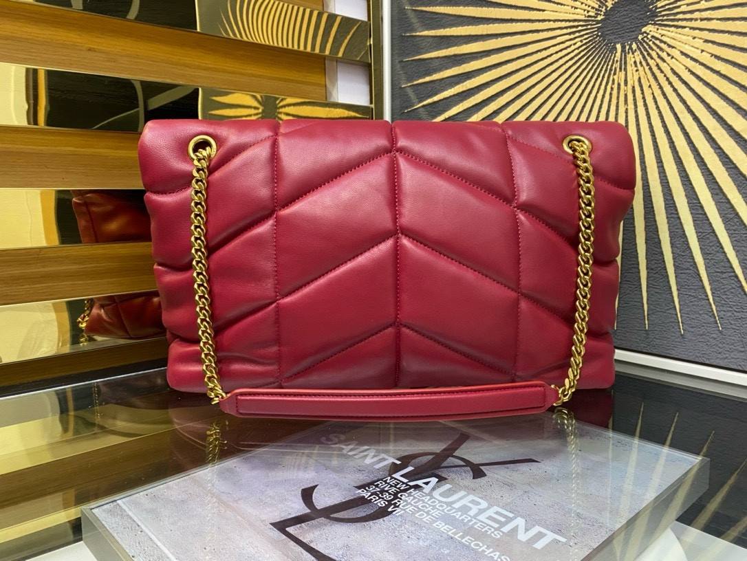 YSL LOULOU PUFFER 35x23x13.5cm