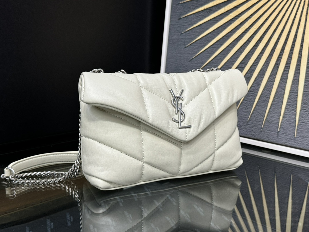YSL LOULOU PUFFER 23x15.5x8.5cm