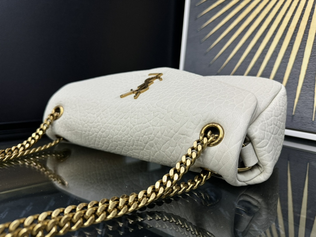 YSL Calypso small in plunged lambskin 26x14x7cm