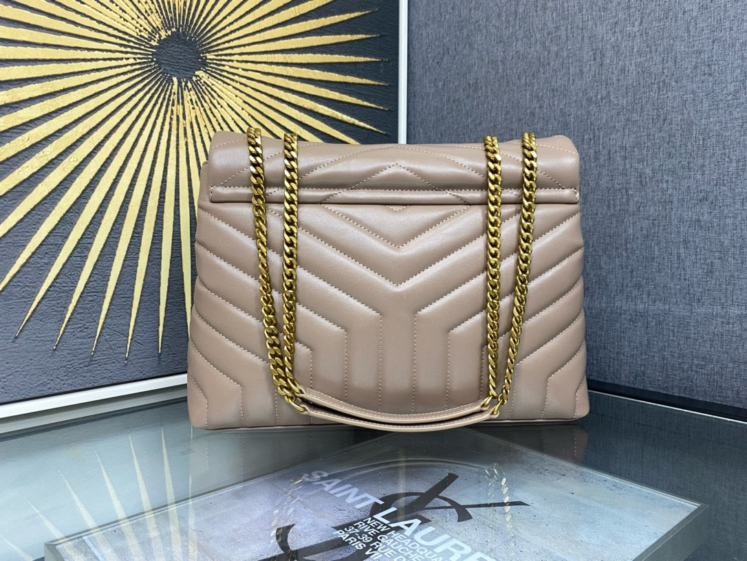 YSL LOULOU QUILTED LEATHER 32x22x9cm