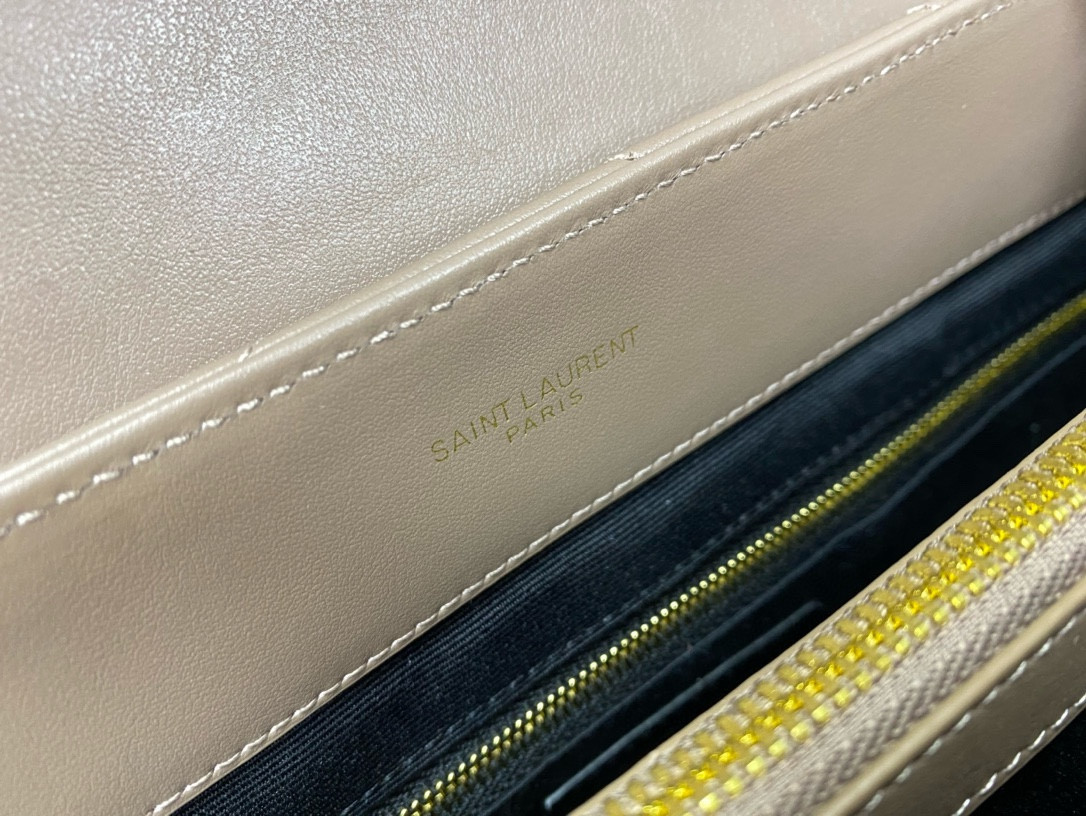 YSL LOULOU QUILTED LEATHER 32x22x9cm