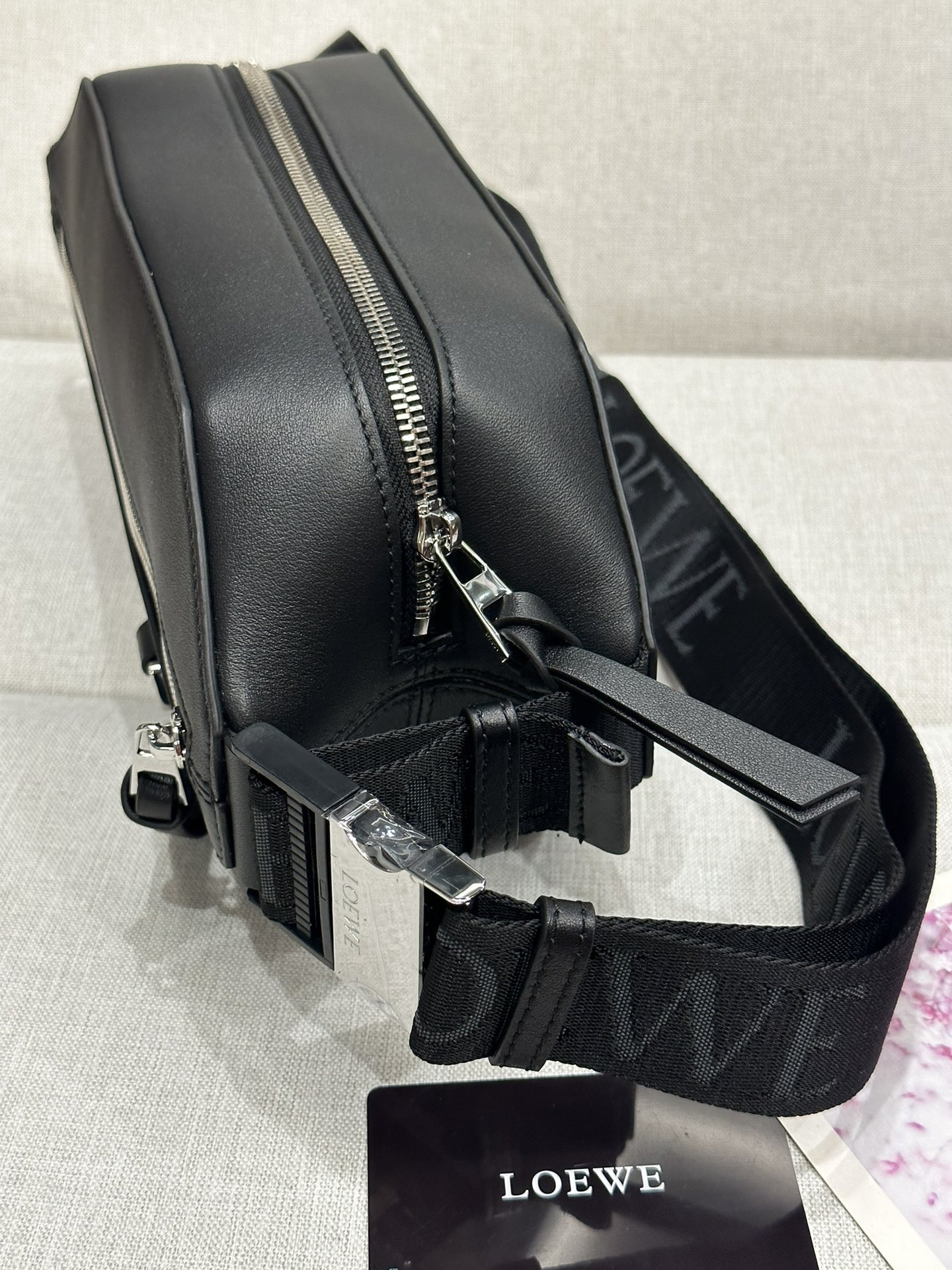 LOEWE Convertible sling in classic calfskin 32.5x9x12.3cm