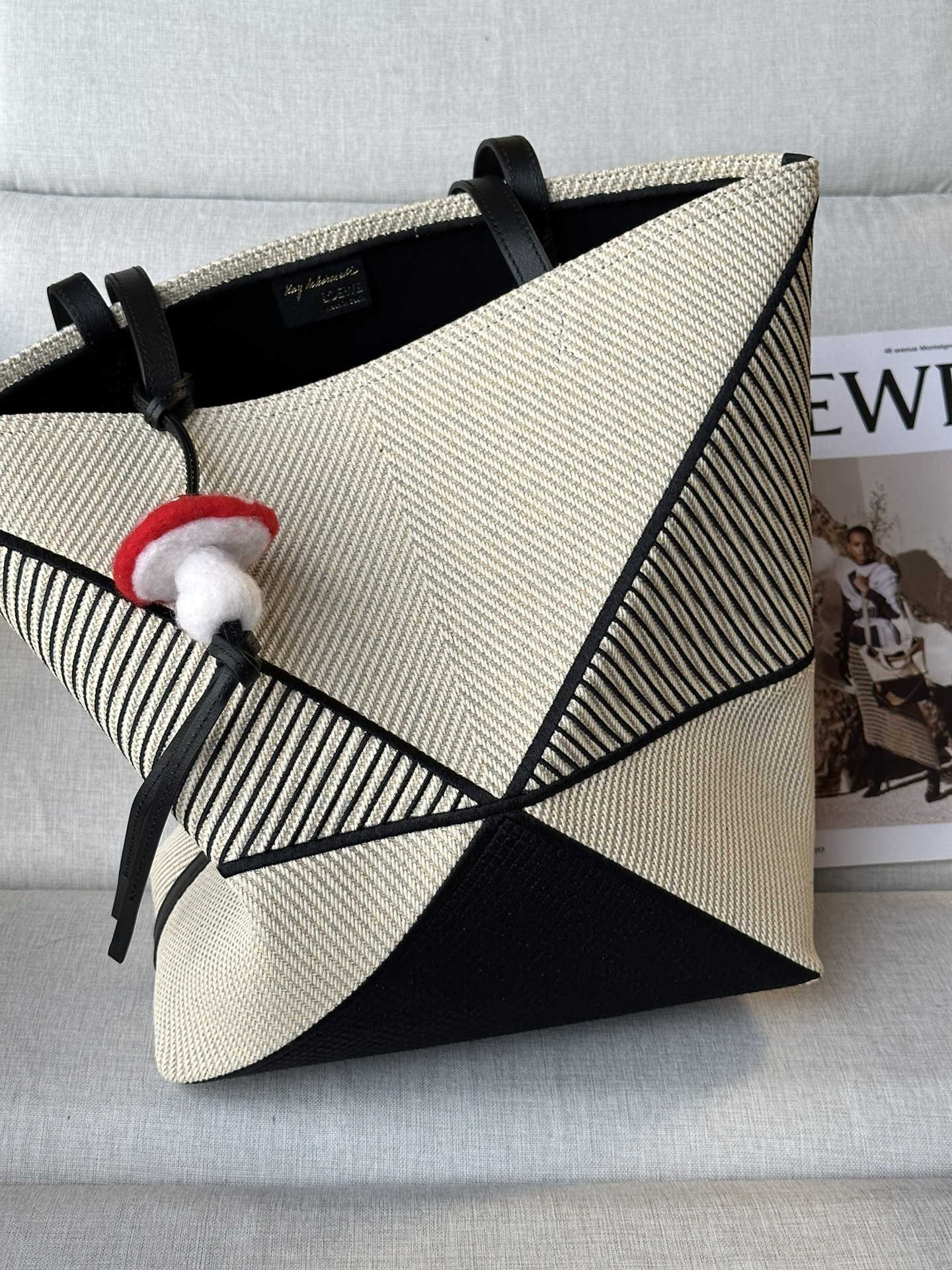 LOEWE Puzzle Fold tote 21x5.5x31cm