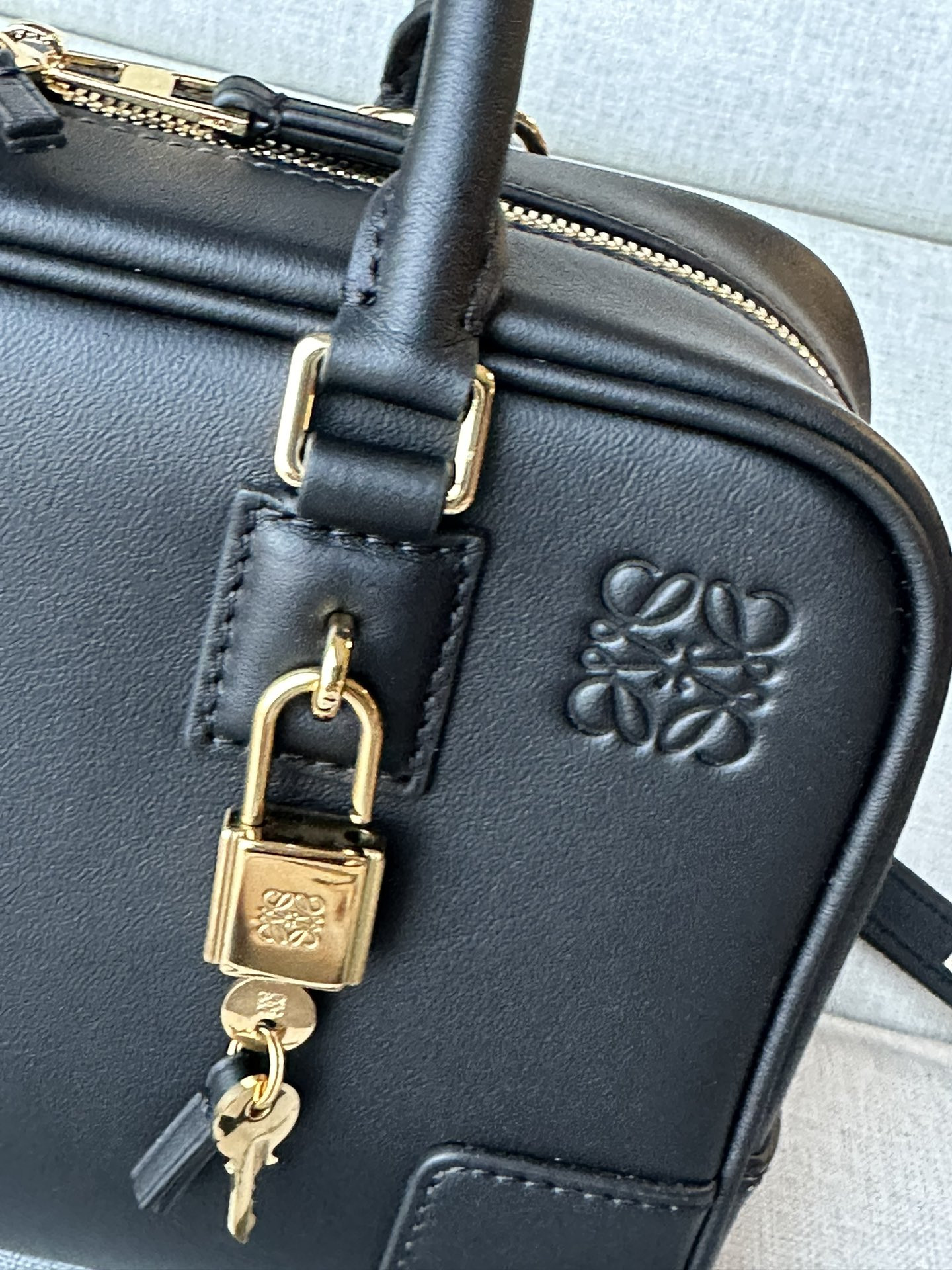 LOEWE Amazona 23 bag in nappa calfskin 23x15.5x9.7cm