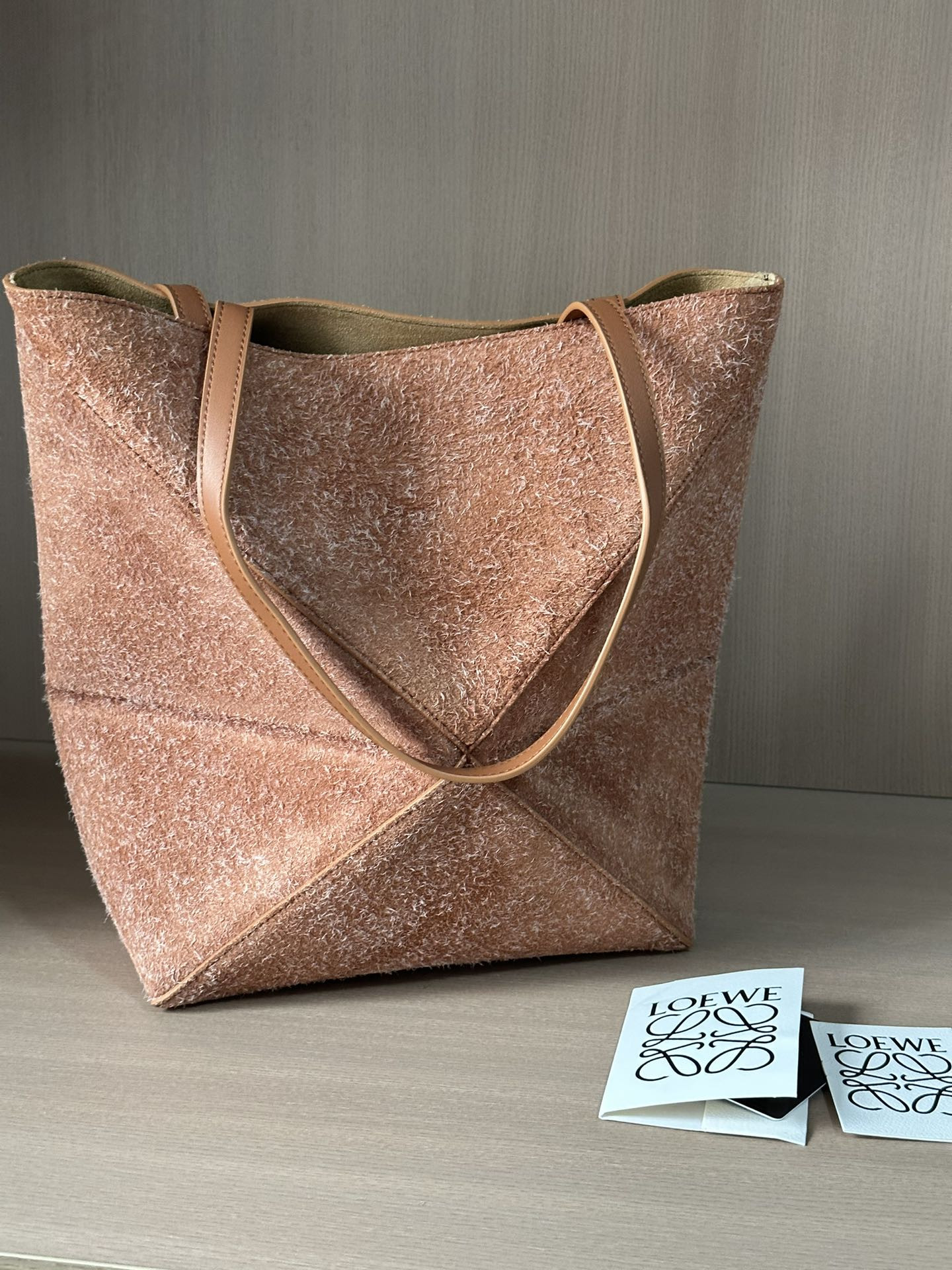 LOEWE Medium Puzzle Fold tote 25.5x14.5x31.5cm