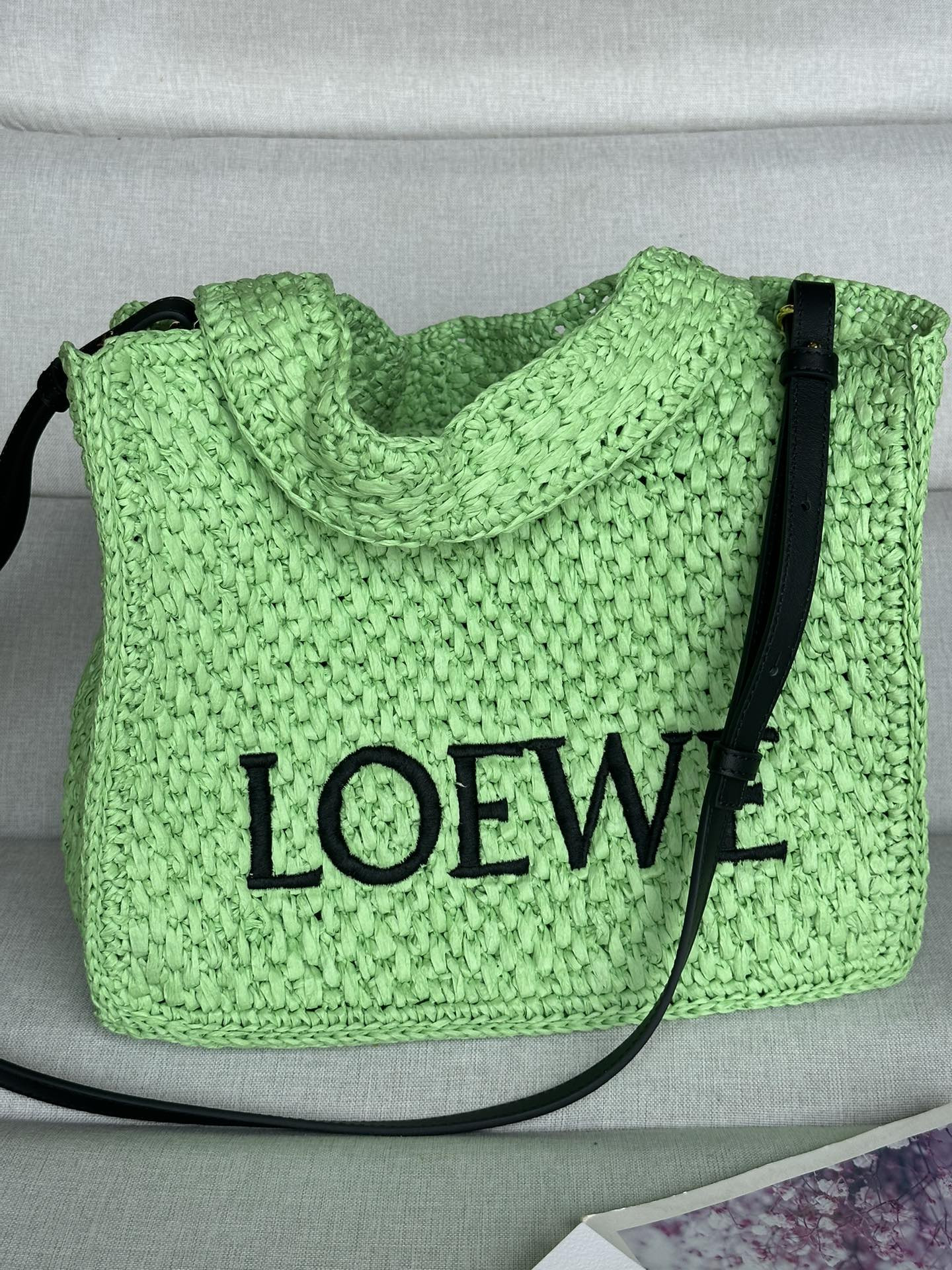 LOEWE Font Tote 30x25.5x15cm