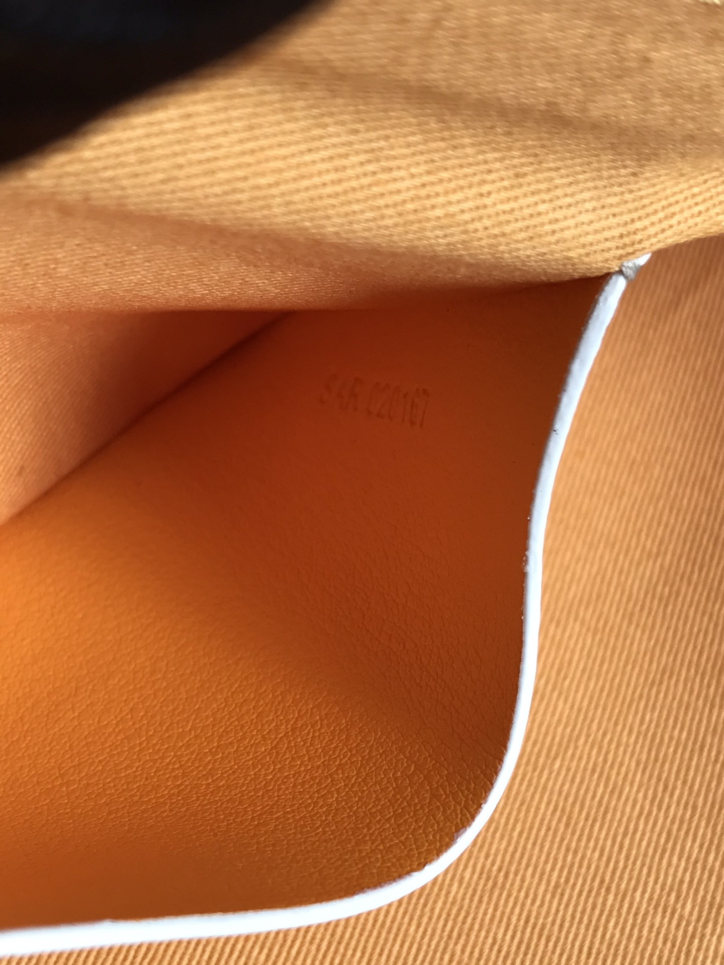 Goyard Goyardine White Senat MM Pouch Palladium Hardware 36x26x0.5cm