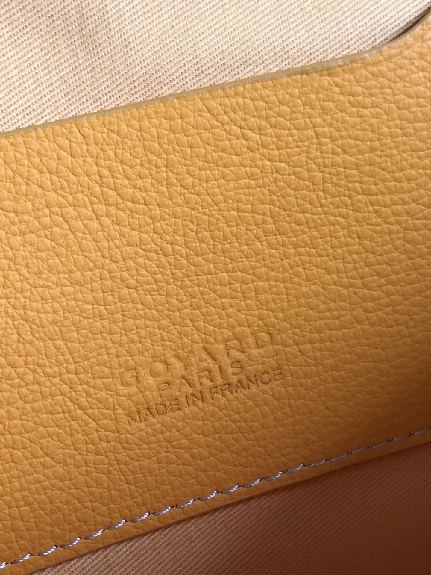 Goyard Goyardine Senat MM Pouch Palladium Hardware 36x26x0.5cm