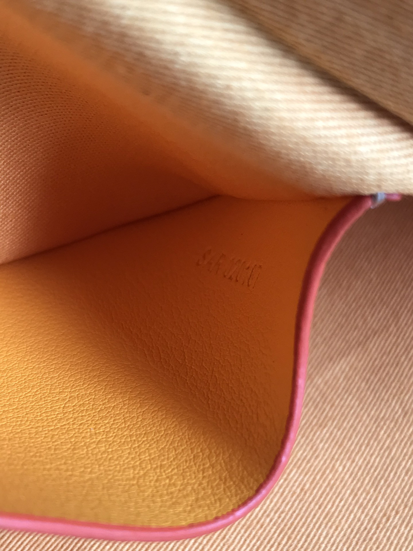 Goyard Goyardine Senat MM Pouch Palladium Hardware 36x26x0.5cm