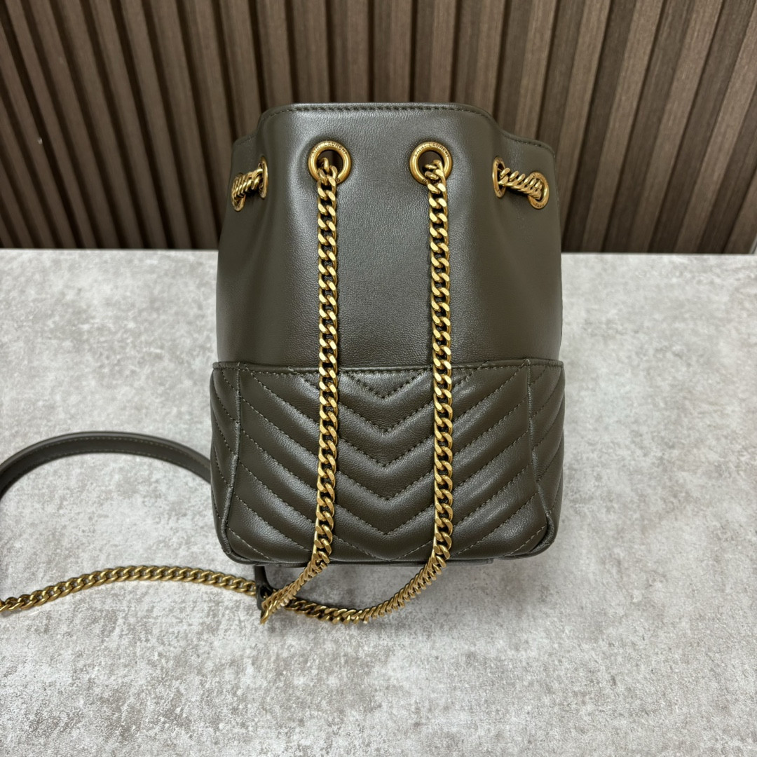 YSL MINI JOE IN LAMBSKIN 19x13x13cm