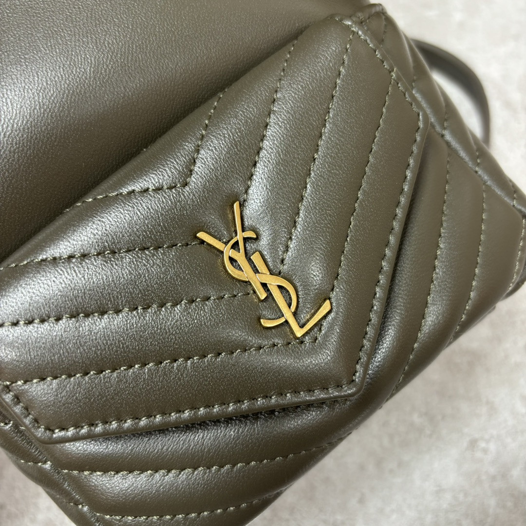 YSL MINI JOE IN LAMBSKIN 19x13x13cm