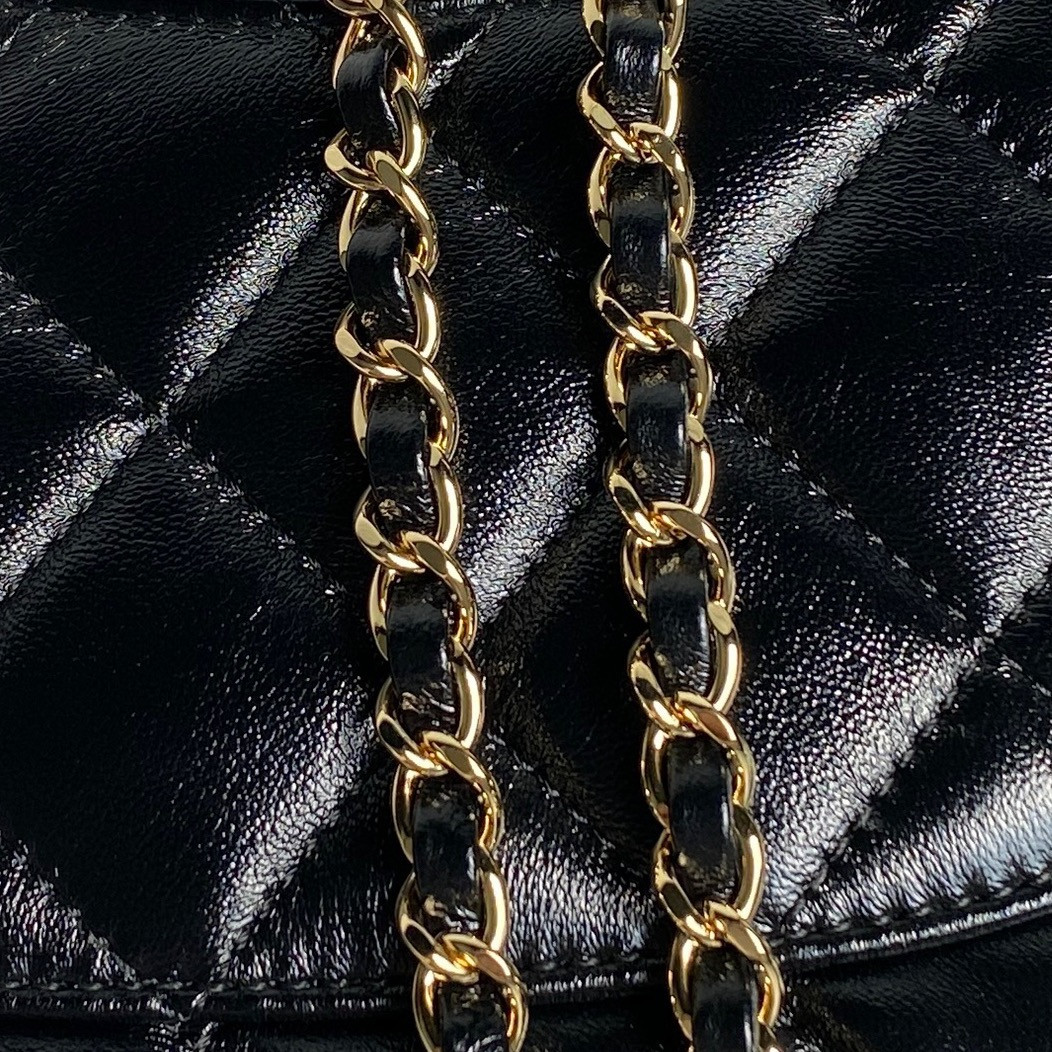 CHANEL WALLET ON CHAIN 17x25x8cm