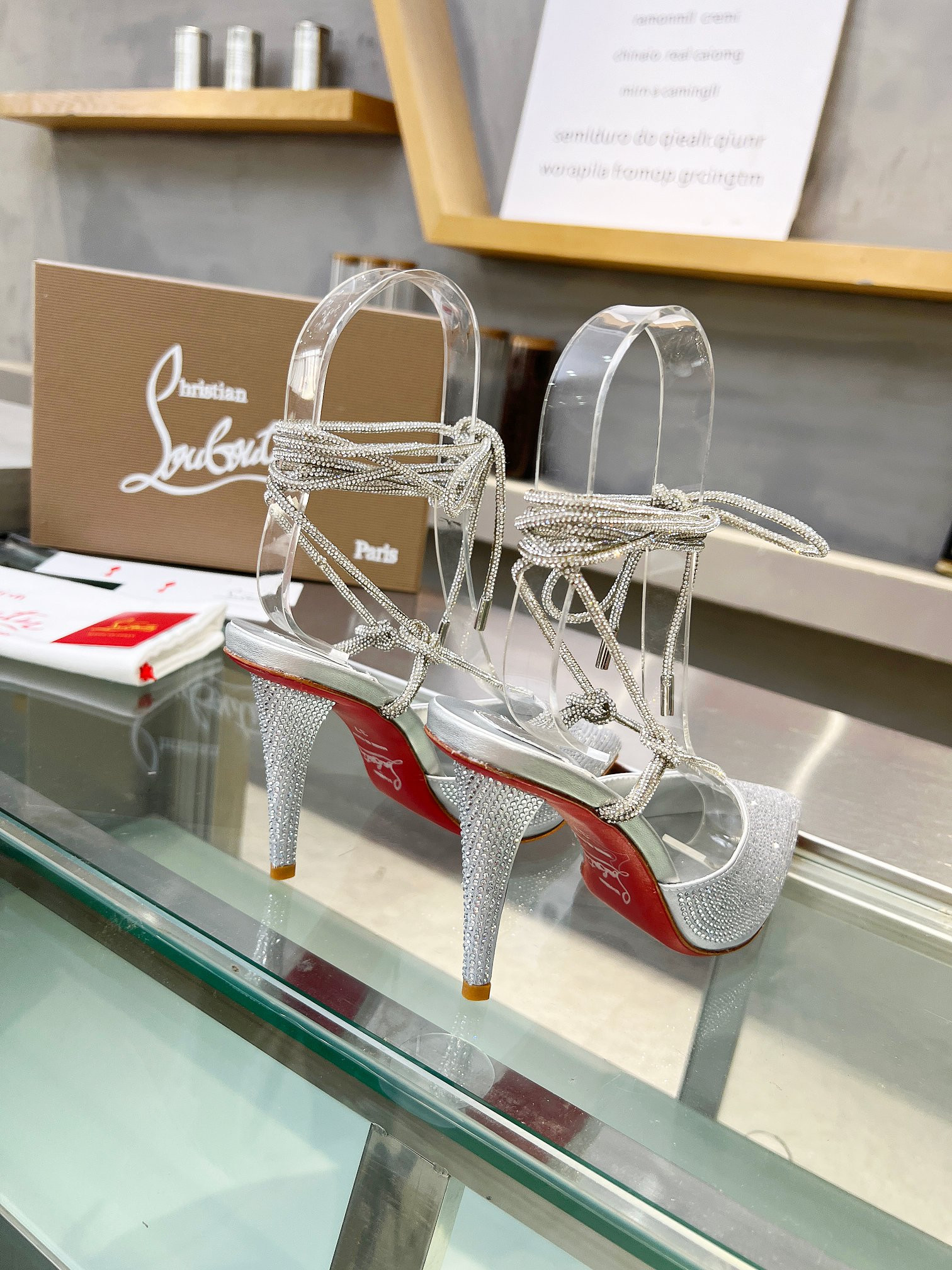 UA Christian Louboutin CL red-bottom shoes