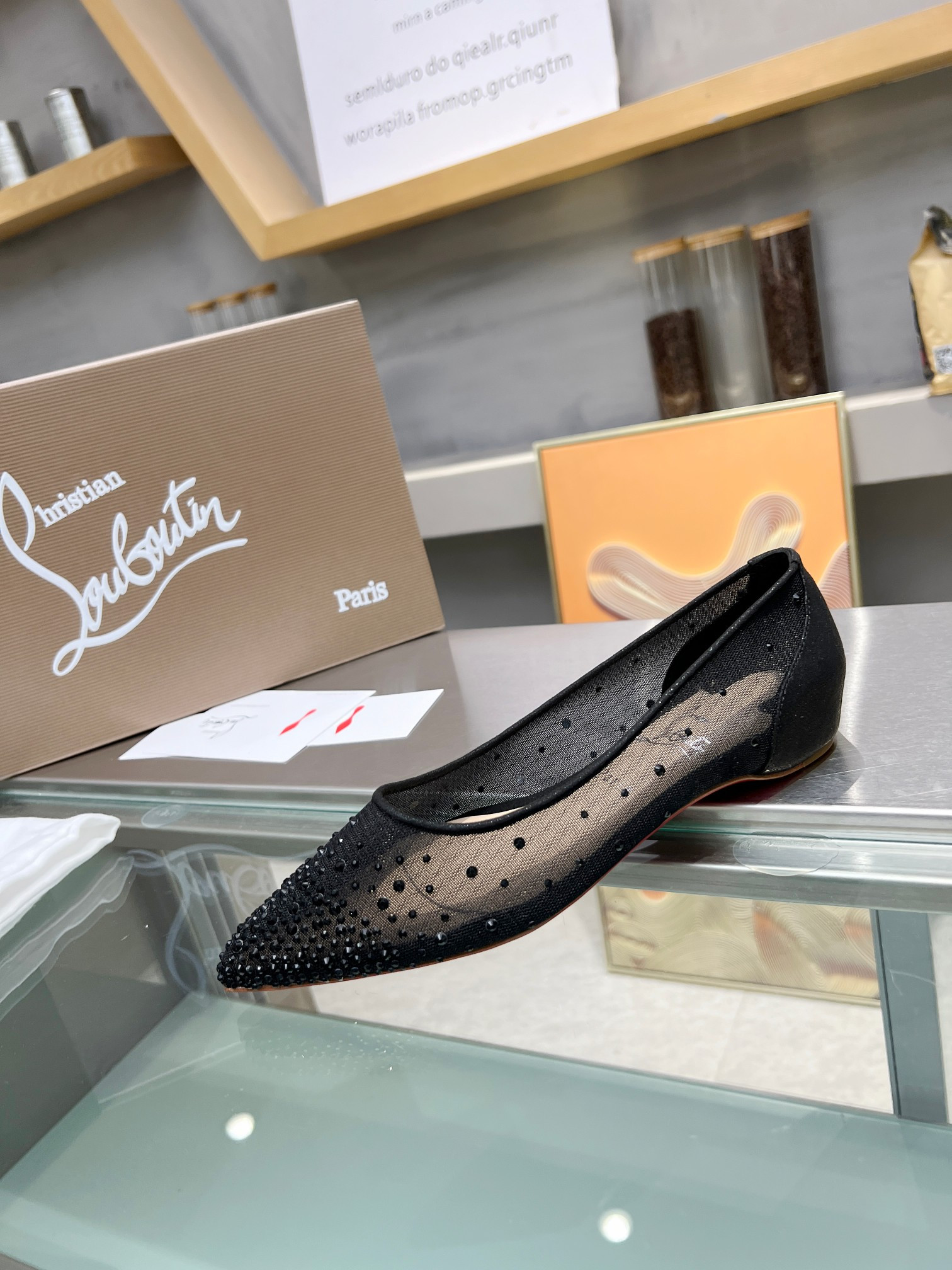 UA Christian Louboutin CL red-bottom shoes