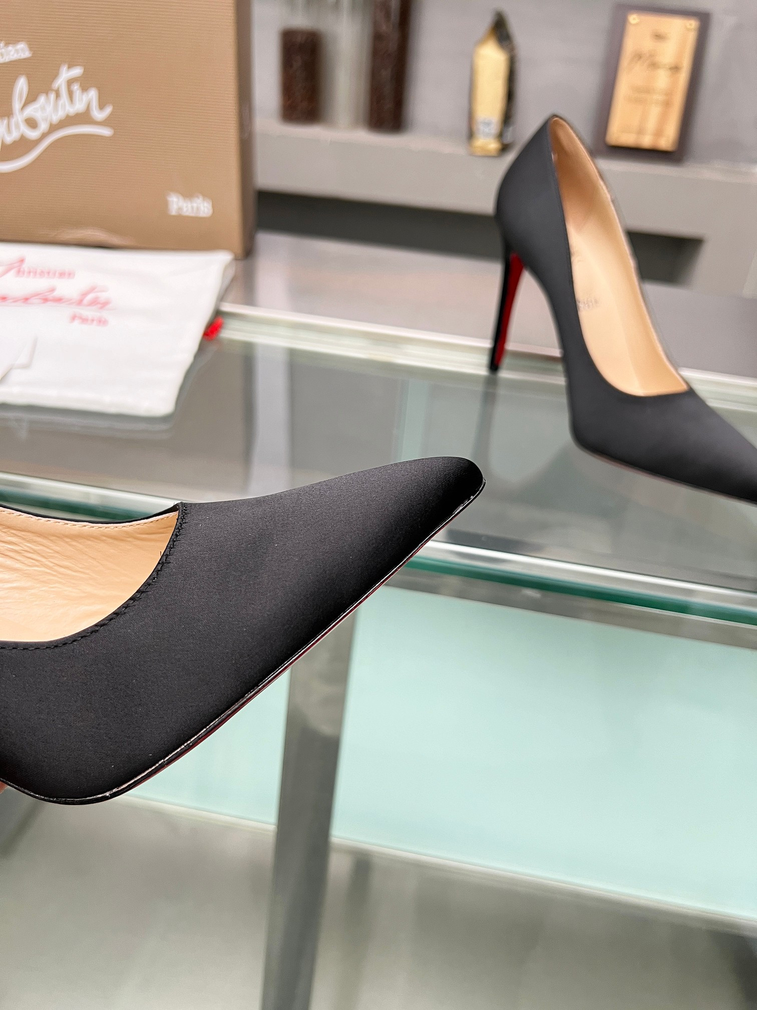 UA Christian Louboutin CL red-bottom shoes