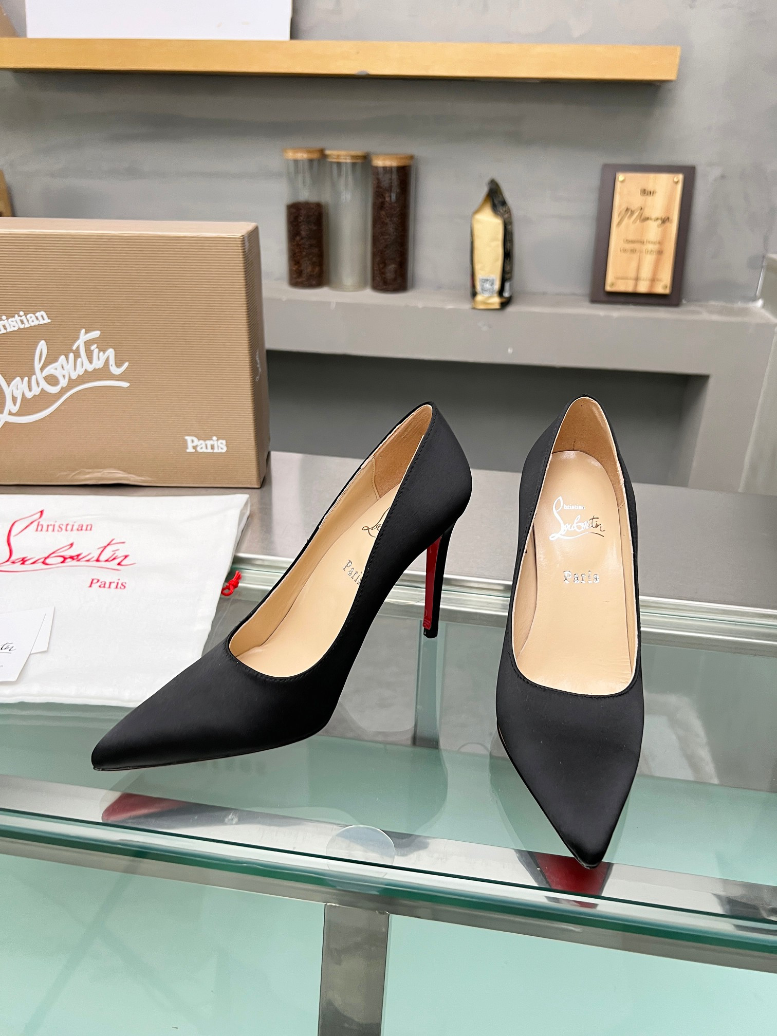 UA Christian Louboutin CL red-bottom shoes