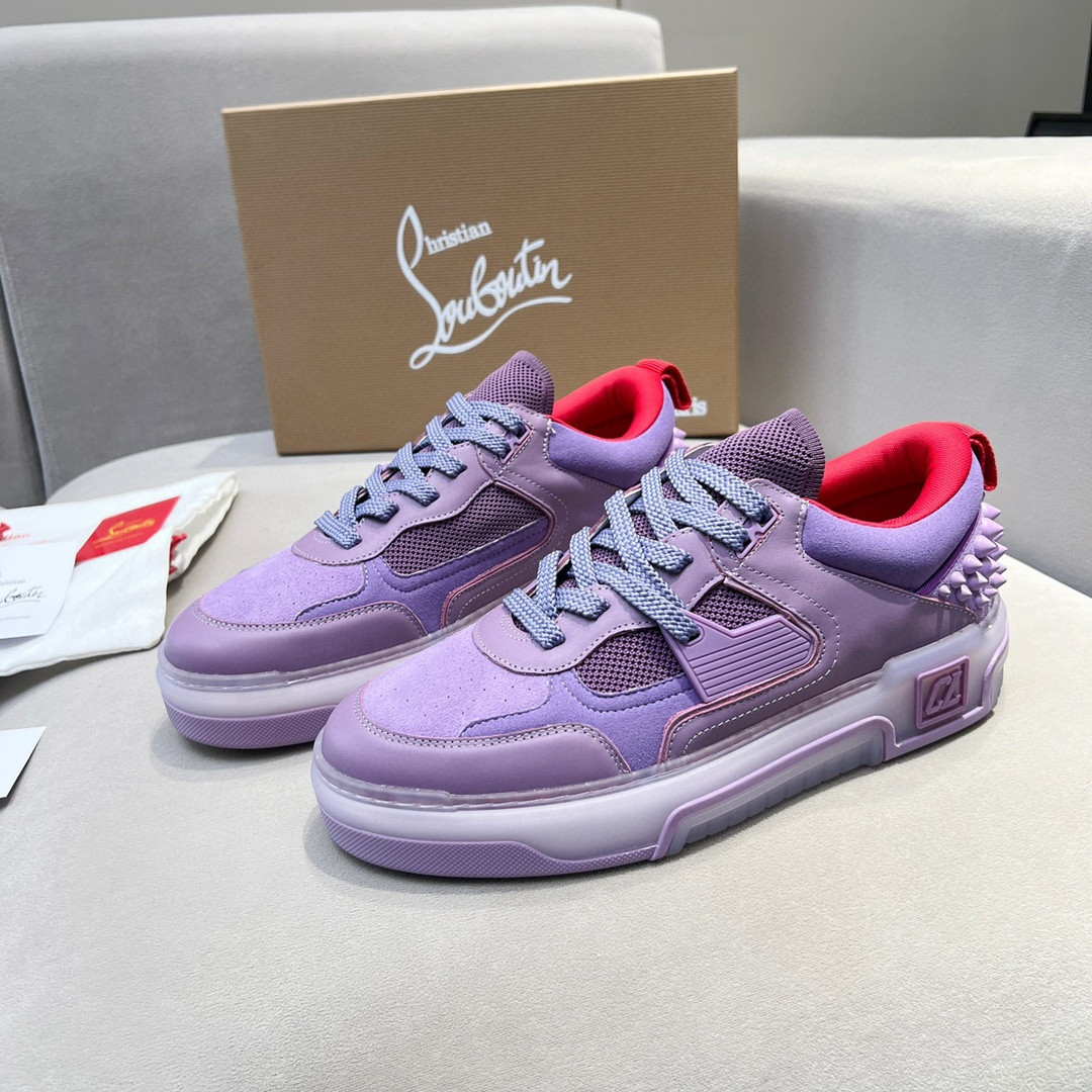 UA Christian Louboutin 2024 [New]ASTROLOUBI Unisex Thick-Soled Sneakers