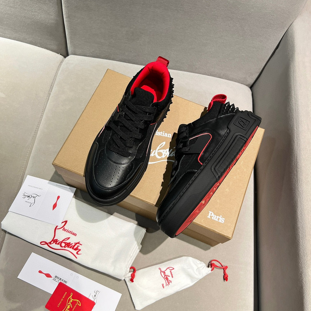 UA Christian Louboutin 2024 [New]ASTROLOUBI Unisex Thick-Soled Sneakers