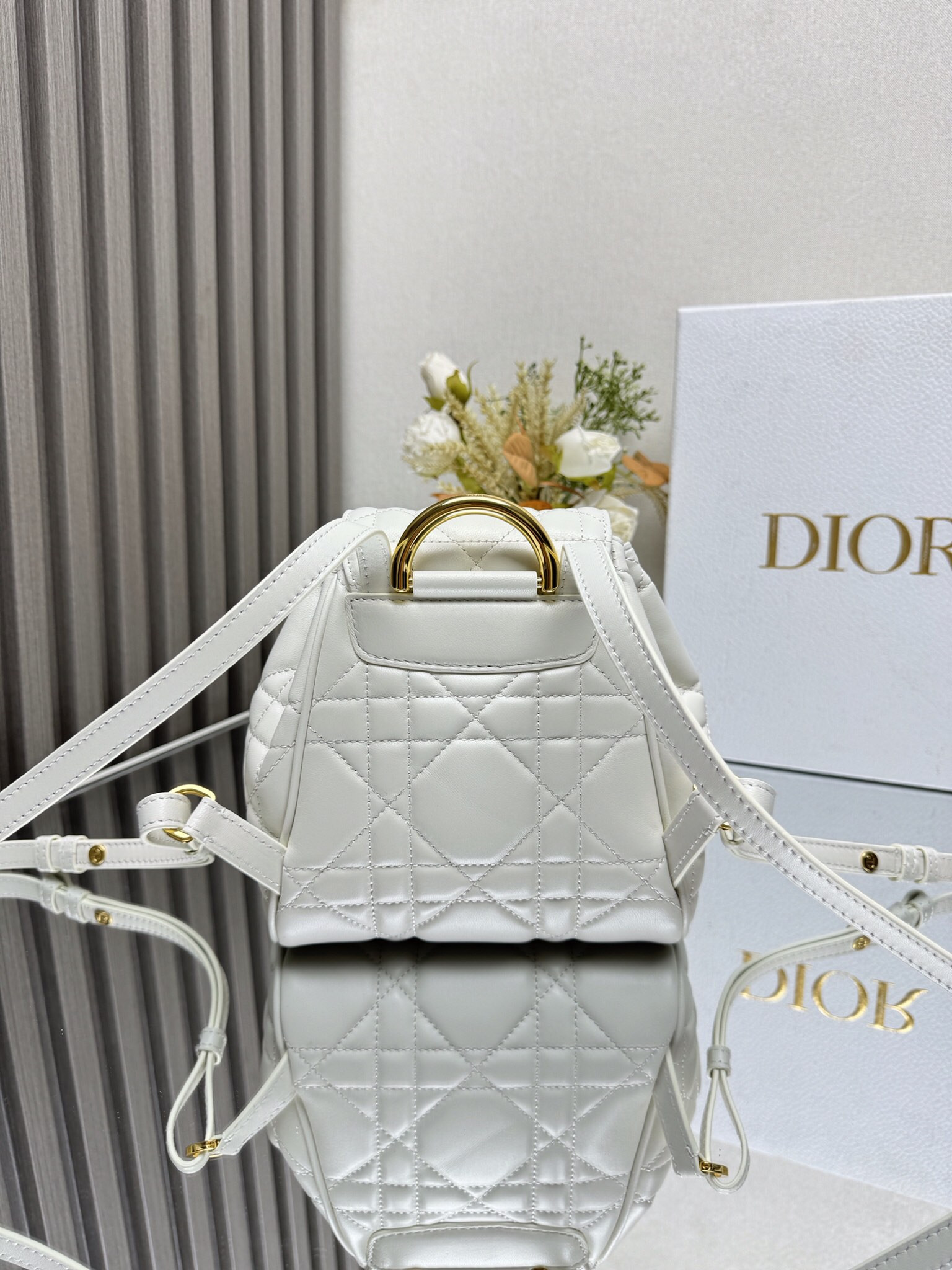 Dior Caro Backpack Small 19.5 x 18.5 x 8.5 cm