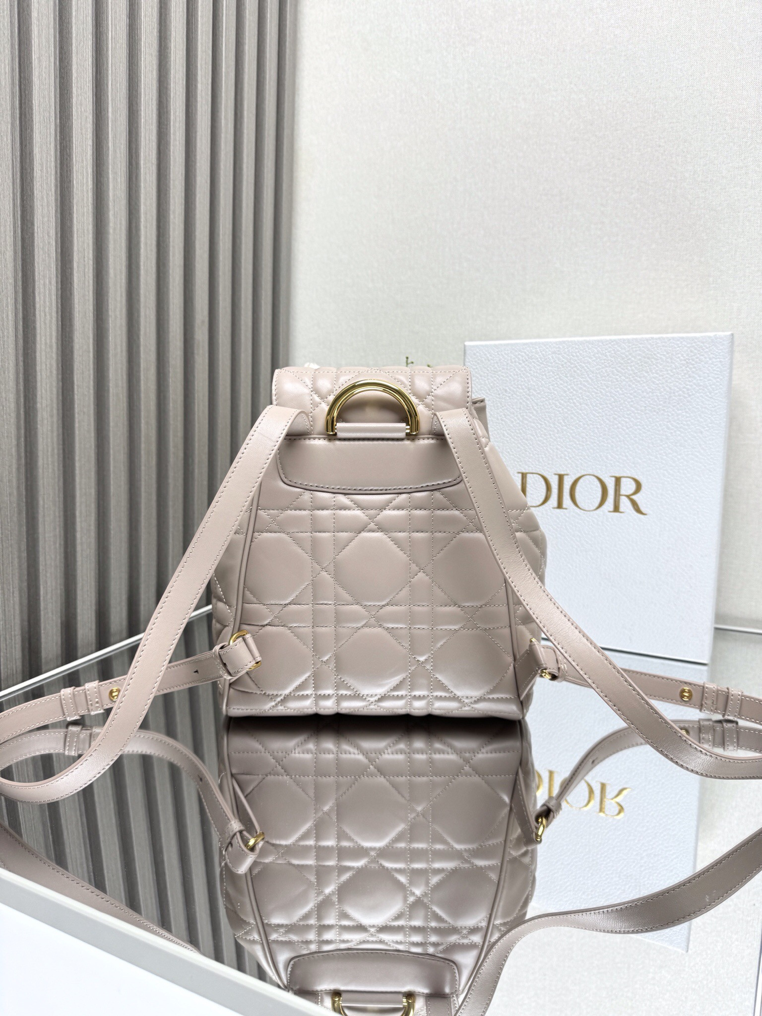 Dior Caro Backpack Medium 23 x 26.7 x 12.5 cm