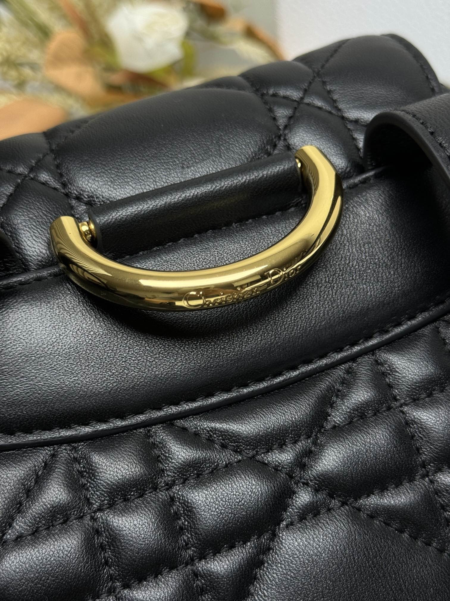 Dior Caro Backpack Medium 23 x 26.7 x 12.5 cm