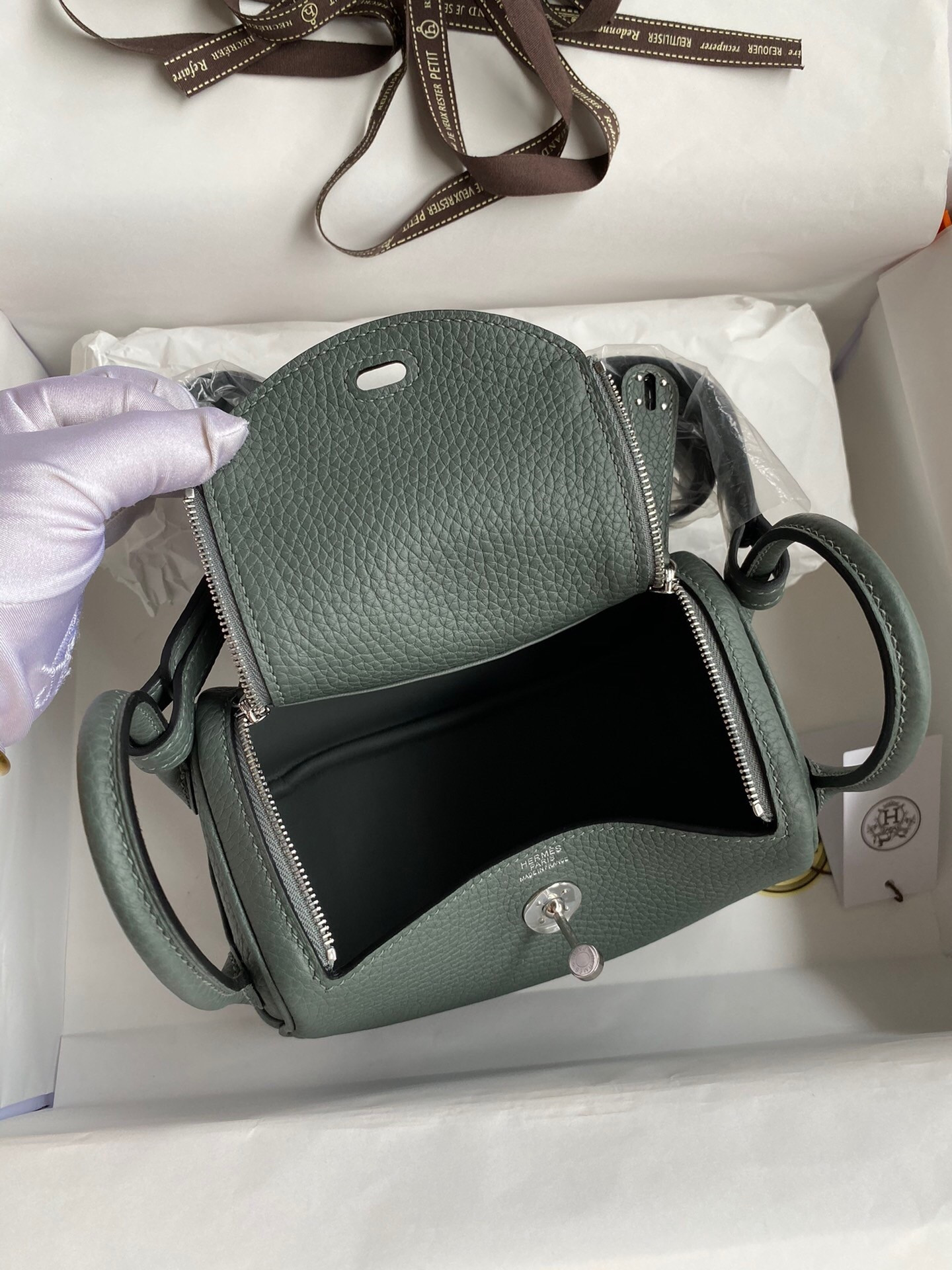 Hermes Mini lindy 19cm