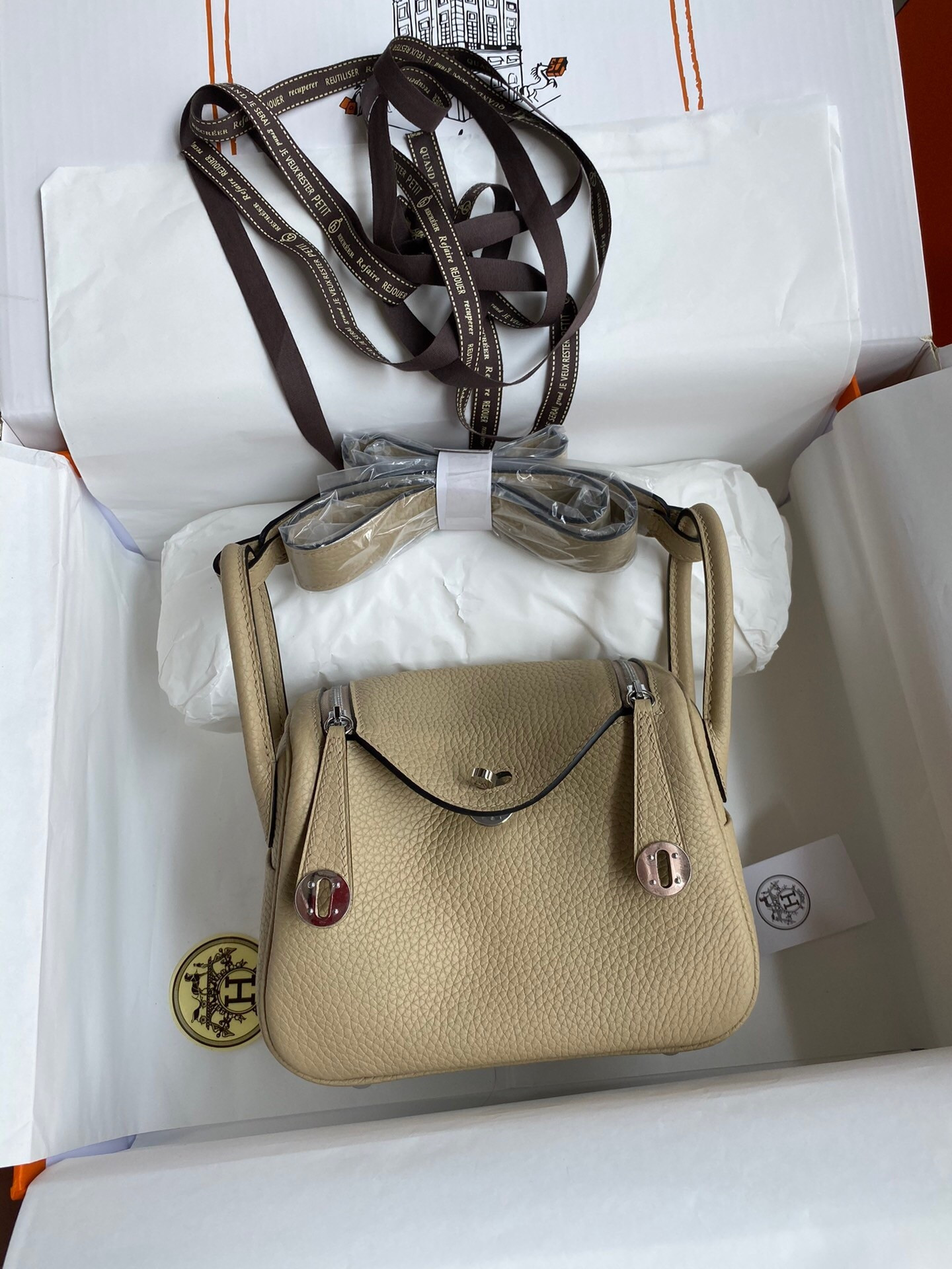 Hermes Mini lindy 19cm